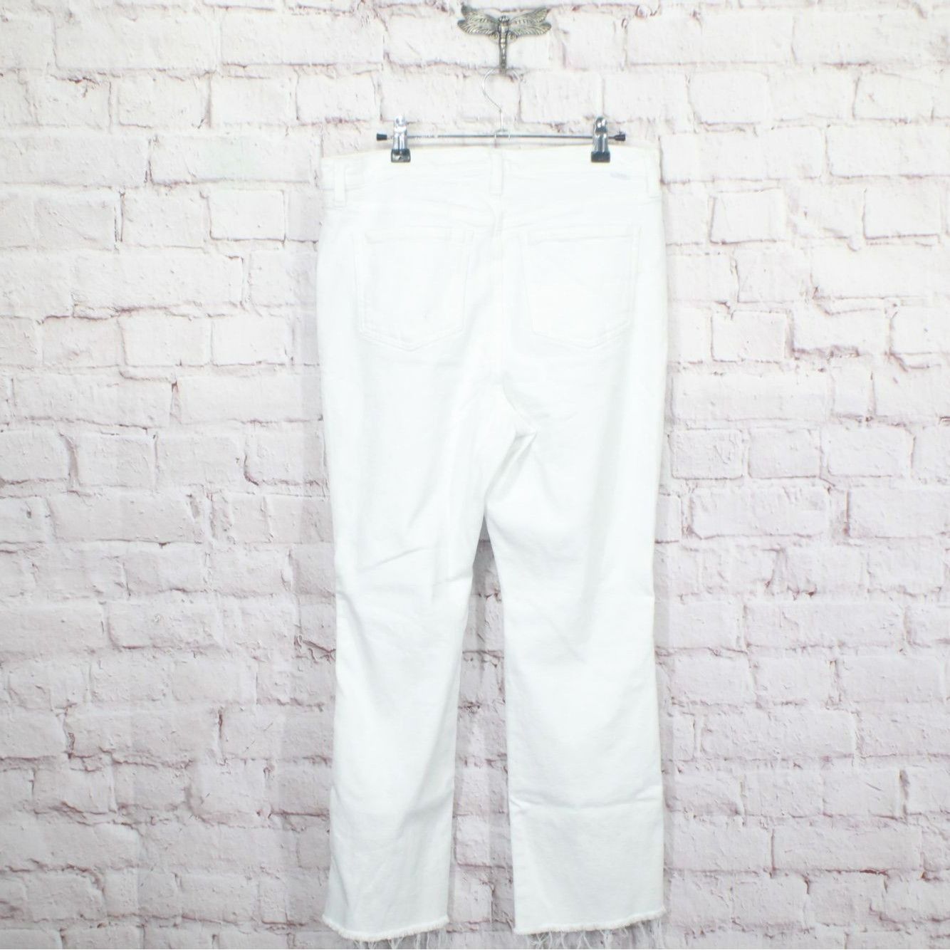 L.L. Bean LL Bean Womens Stretch Jeans High Rise Mini Bootcut Size 34" / US 12 / IT 48 - 6 Thumbnail