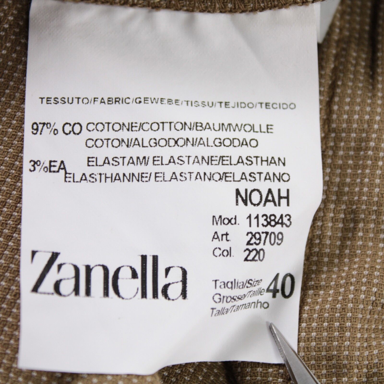 Zanella Zanella New with tags Dress Pants Size 40 US In Beige Size US 40 / EU 56 - 5 Thumbnail