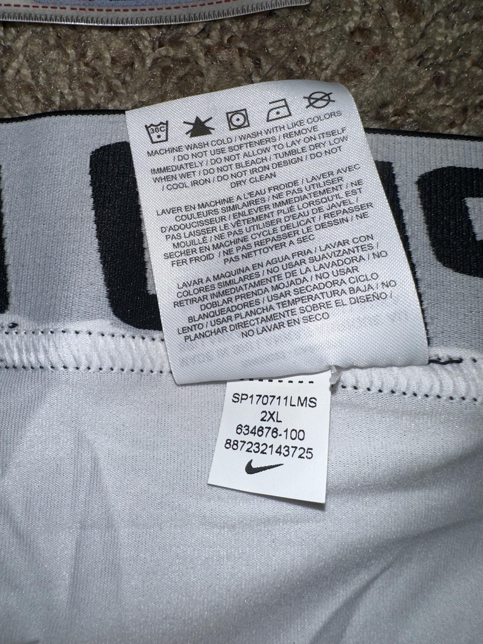 Nike Nike Men’s Pro Combat Hyperstrong Compression Heist Slider 1.5 Size US 40 / EU 56 - 10 Thumbnail