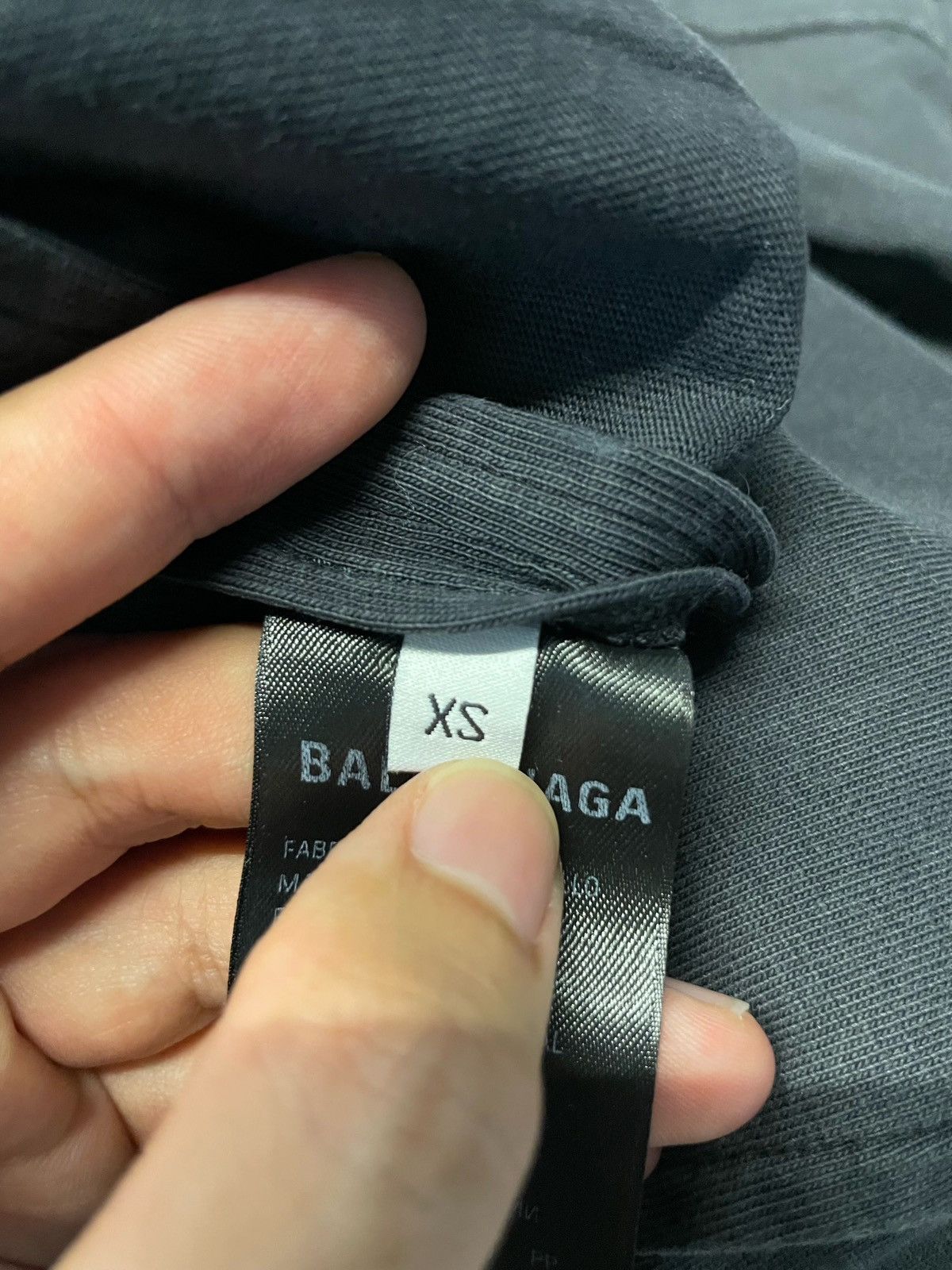 Balenciaga Balenciaga Vintage Black Logo Sweatpants Size US 30 / EU 46 - 12 Thumbnail