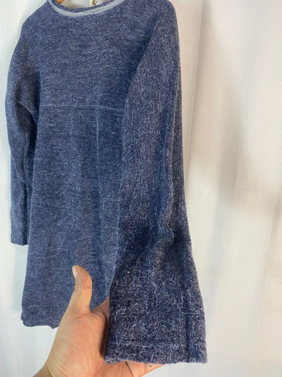 Issey Miyake × Japanese Brand Plantation long wool sweatshirt by Issey miyake Size M / US 6-8 / IT 42-44 - 9 Thumbnail