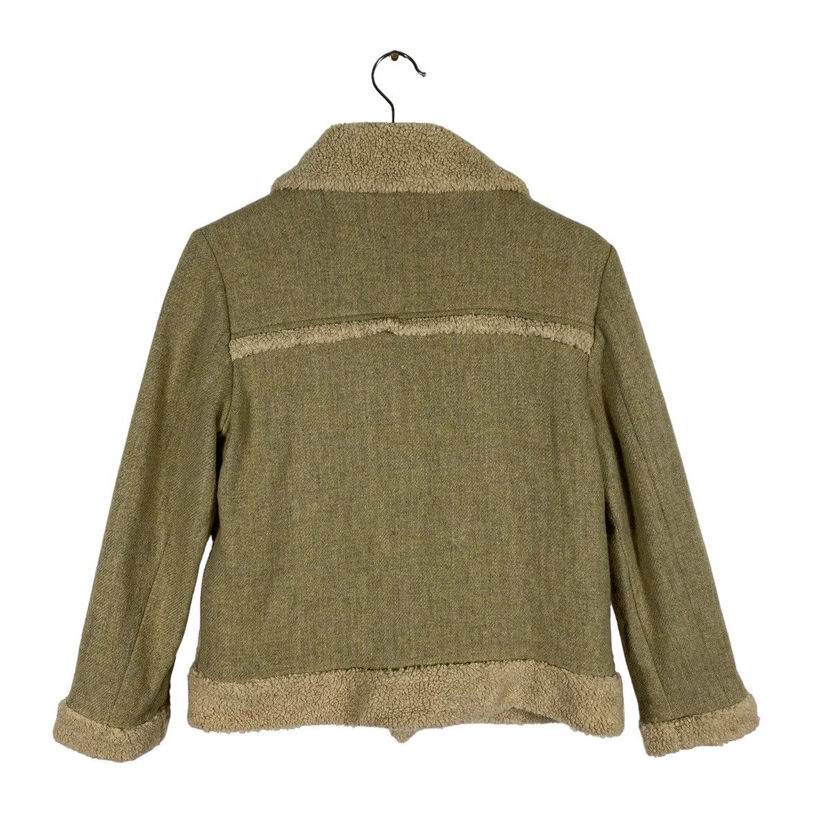 Marc Jacobs × Vintage Vintage Marc Jacobs Look Sherpa Zipper Jacket Size 4 Size XS / US 0-2 / IT 36-38 - 10 Thumbnail