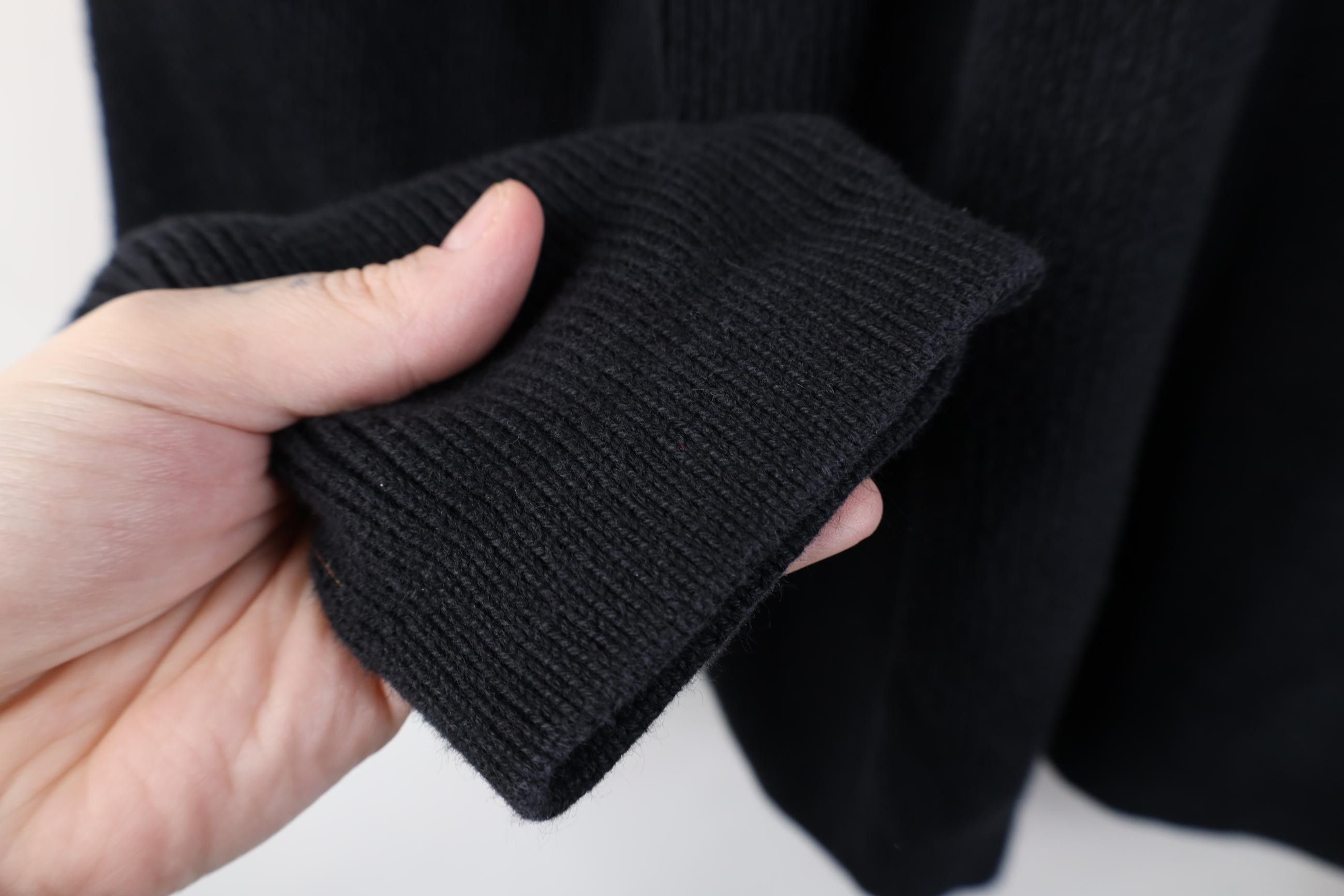 Harley Davidson Vintage 90s Harley Davidson Spell Out Ribbed Knit Sweater Size L / US 10 / IT 46 - 6 Thumbnail