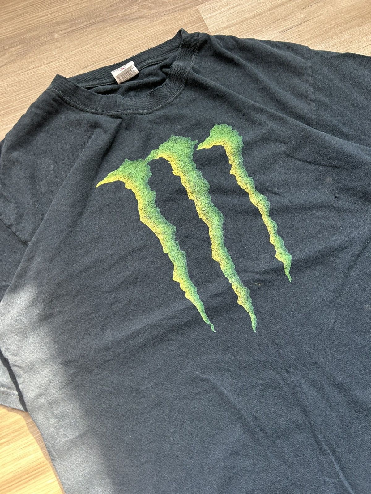 Anvil Vintage Monster energy Tee Size US XL / EU 56 / 4 - 2 Thumbnail