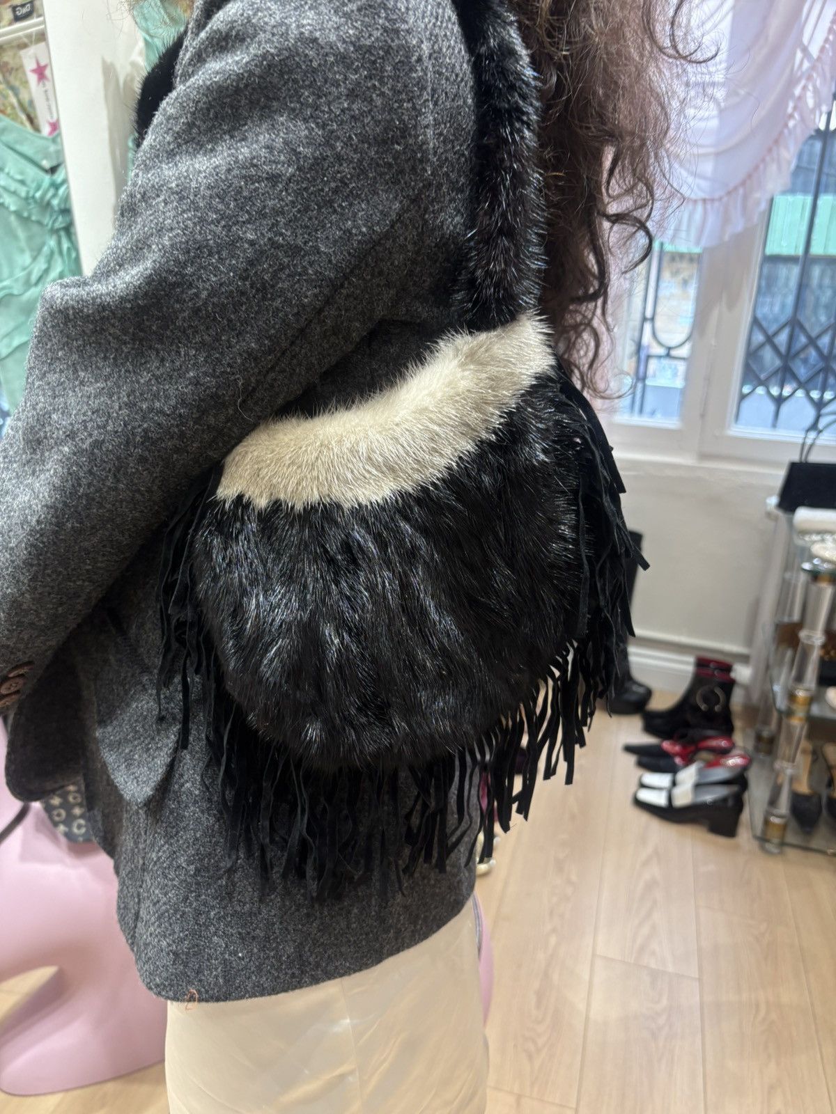 Vintage fur bag Size ONE SIZE - 4 Thumbnail