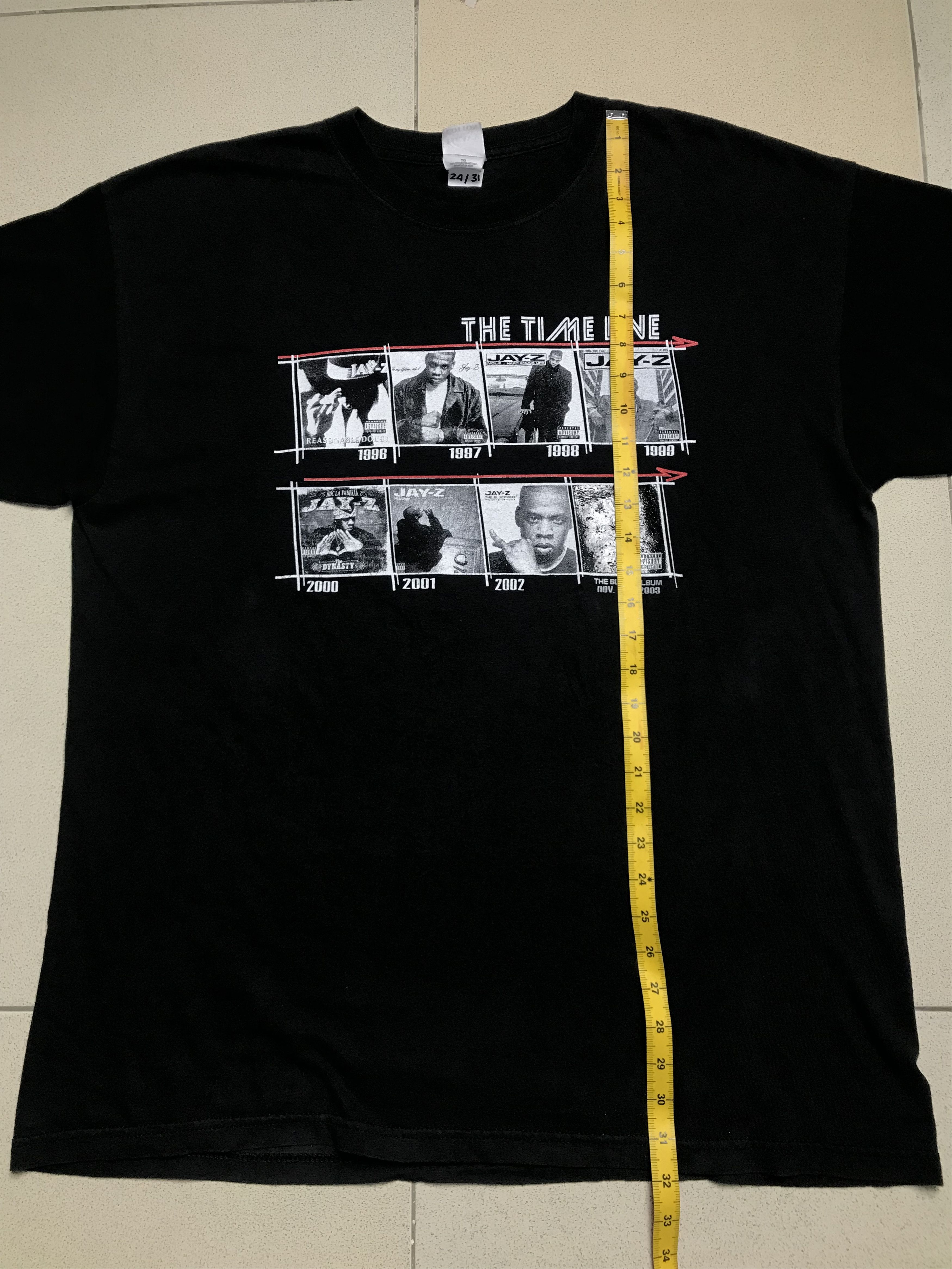 Rap Tees Vintage Jay Z Shirt Black Album Promo Shirt Size US L / EU 52-54 / 3 - 5 Thumbnail