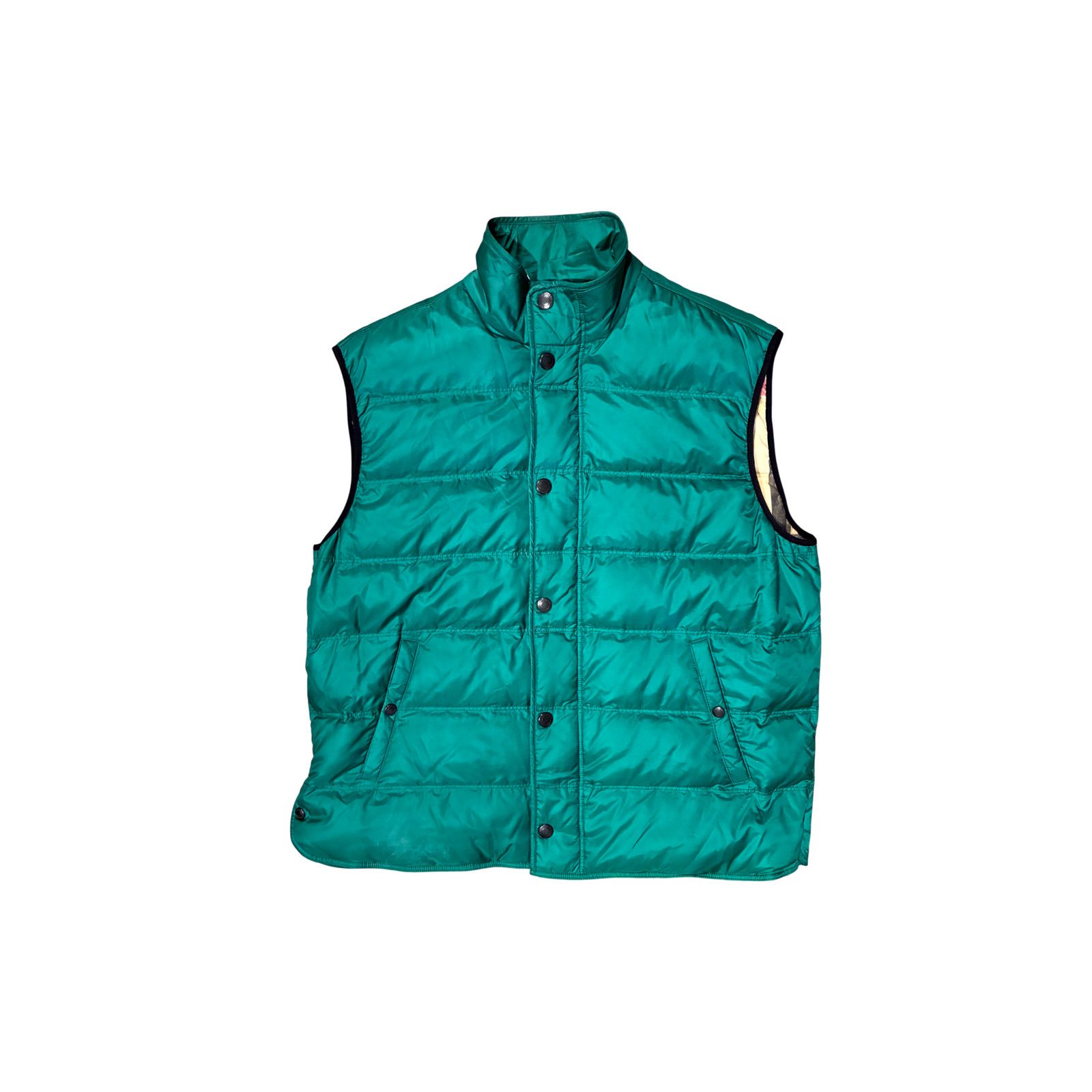 Burberry Burberry Teal & Black Vest Size US XL / EU 56 / 4 - 1 Thumbnail