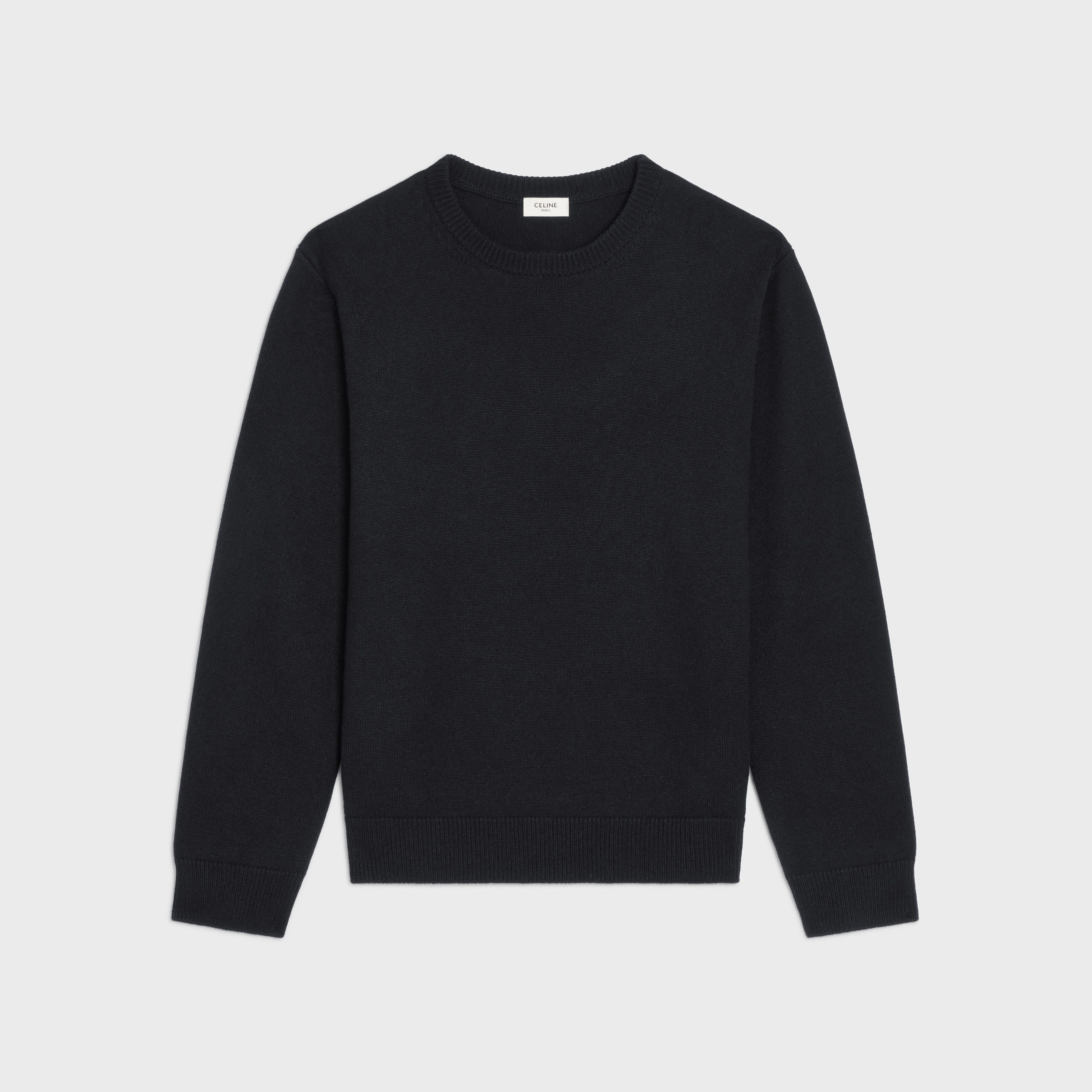 Celine o1bcso1str1124 Heritage Cashmere Crew Neck Sweater Size XS / US 0-2 / IT 36-38 - 1 Thumbnail