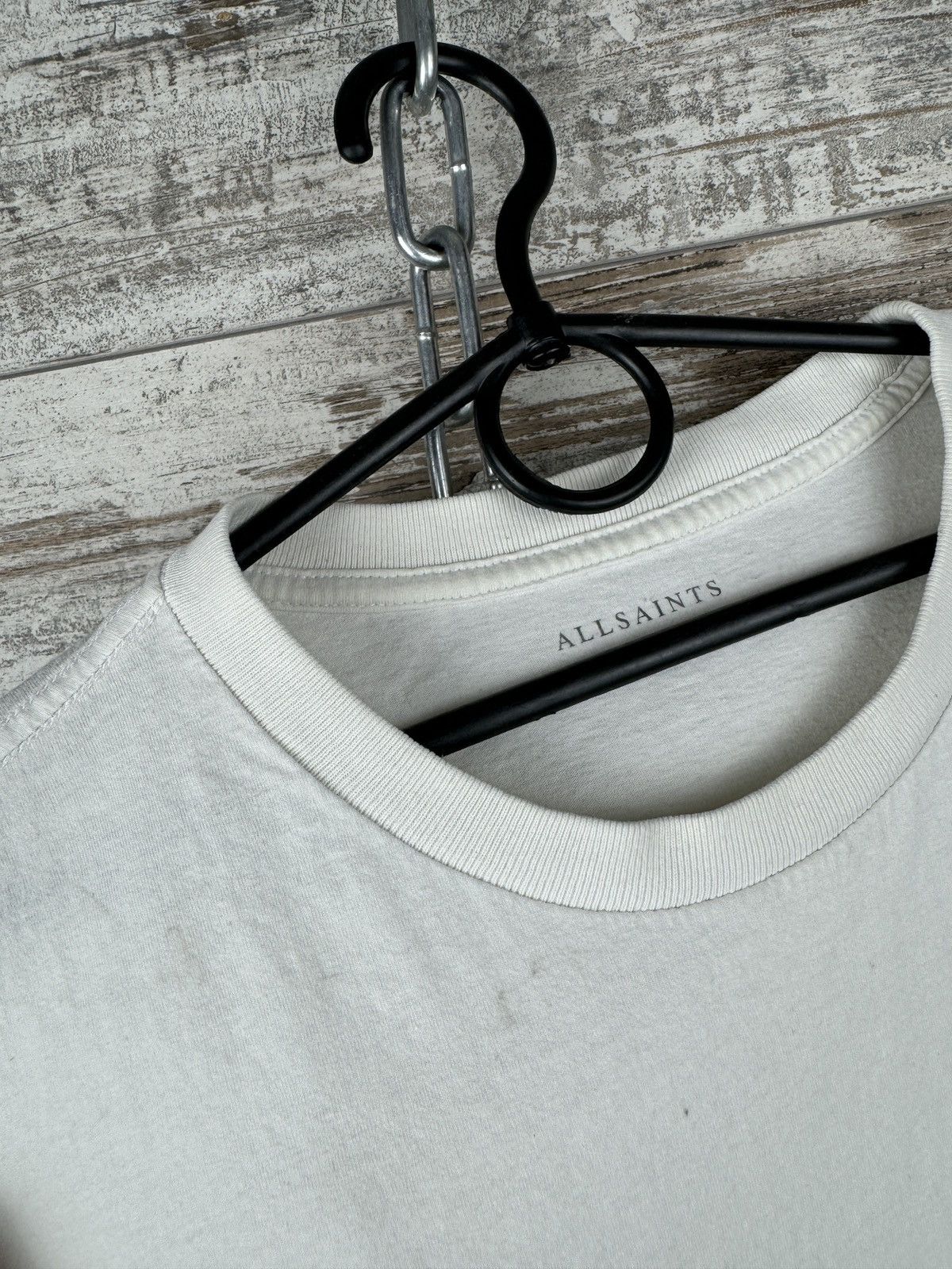 Allsaints × Japanese Brand × Vintage Mens Vintage AllSaints T-shirt logo basic tee art streetwear Size US M / EU 48-50 / 2 - 6 Thumbnail