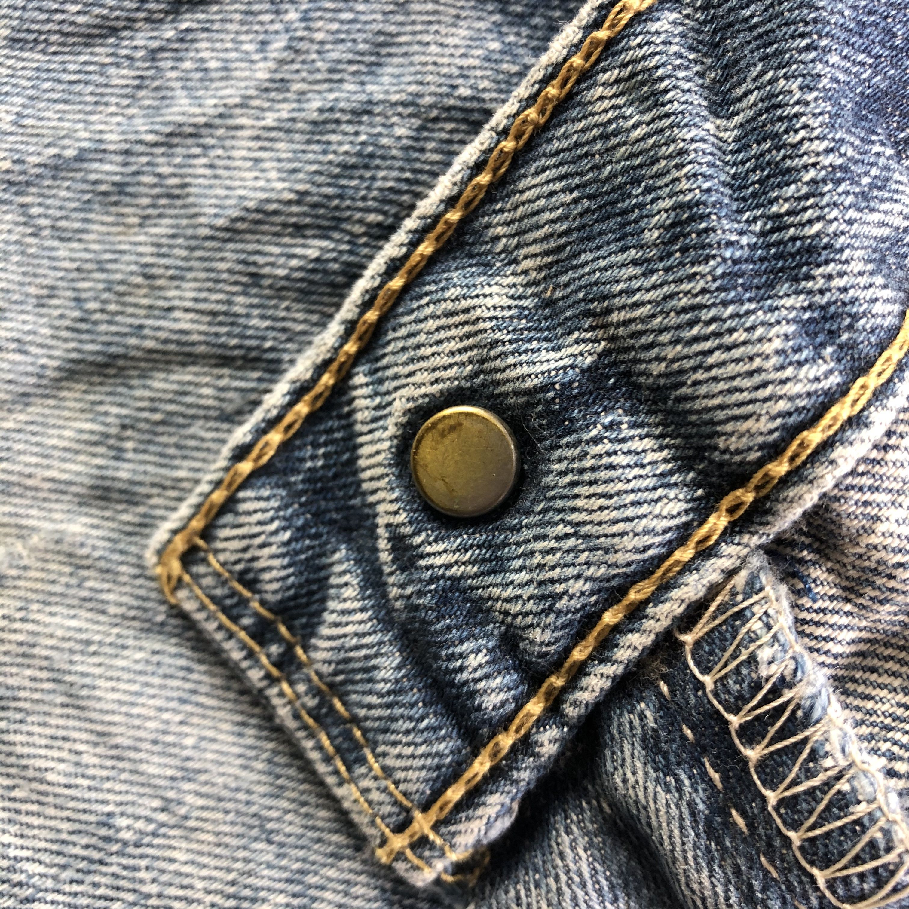 Levi's Vintage Distress Levis 503 Jeans KJ3123 Size US 32 / EU 48 - 12 Thumbnail