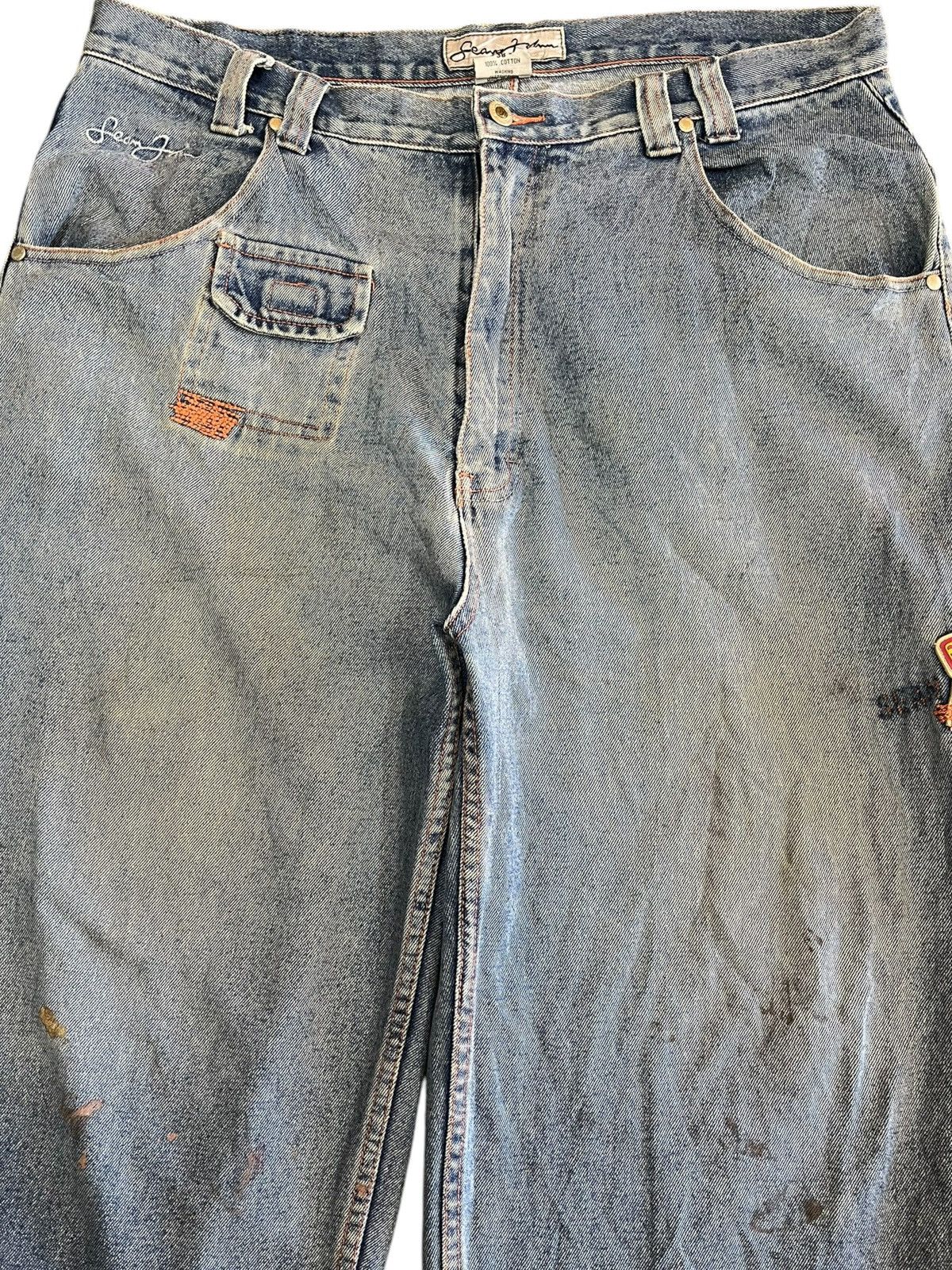 Sean John Vintage Sean John Baggy Denim Size US 39 - 2 Thumbnail