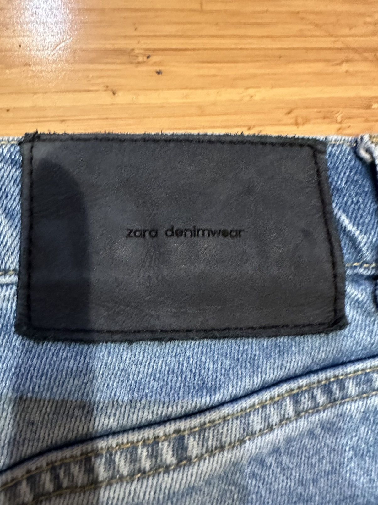 Zara Zara Men’s Washed Blue Jeans Size 31 Size US 31 - 4 Thumbnail