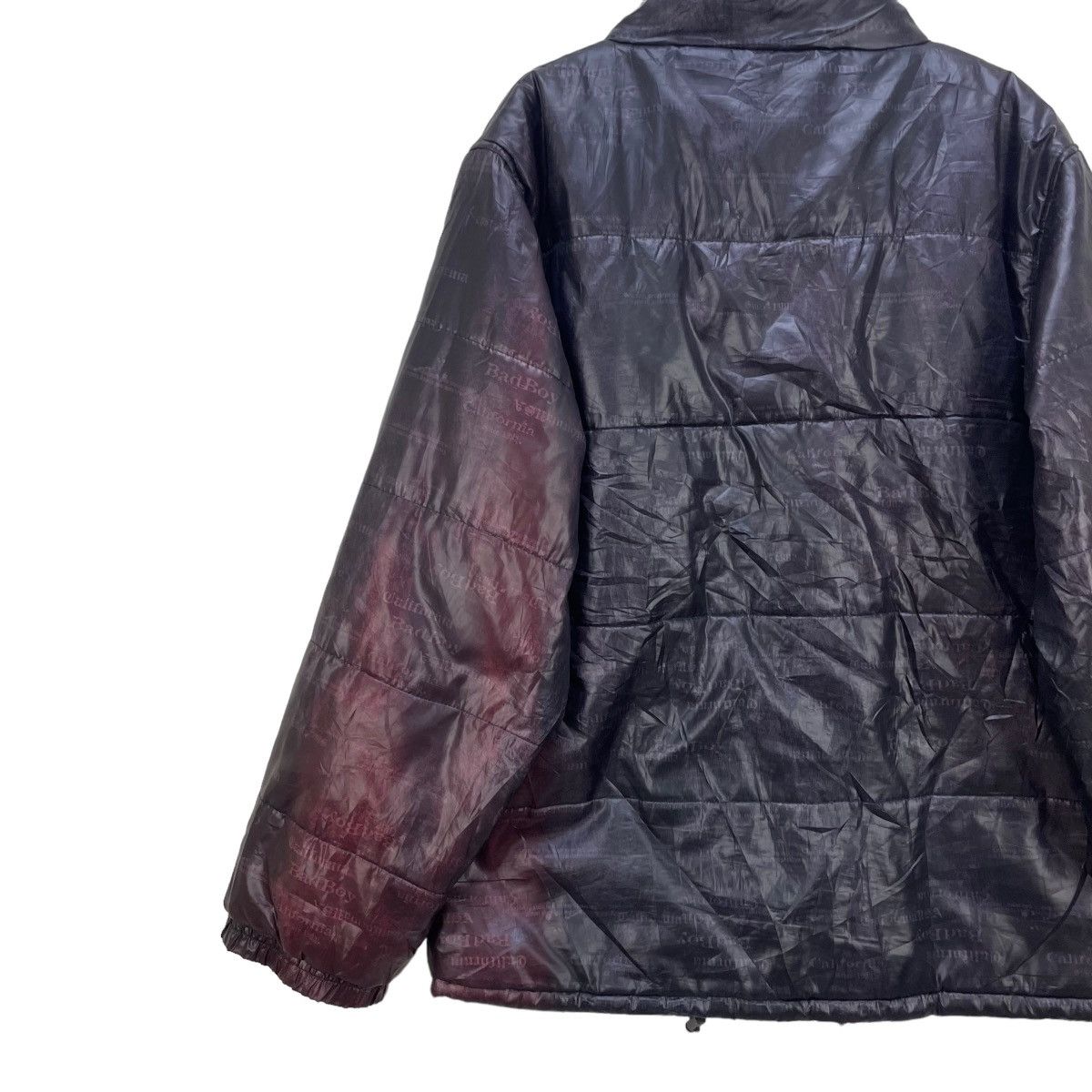 Rap Tees × Vintage Vintage Bad Boy Monogram Puffer Faded Jacket Size US L / EU 52-54 / 3 - 2 Thumbnail