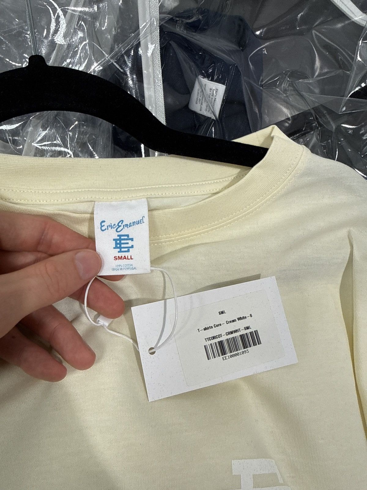 Eric Emanuel Eric Emanuel T-Shirt Cream White Size US S / EU 44-46 / 1 - 2 Thumbnail