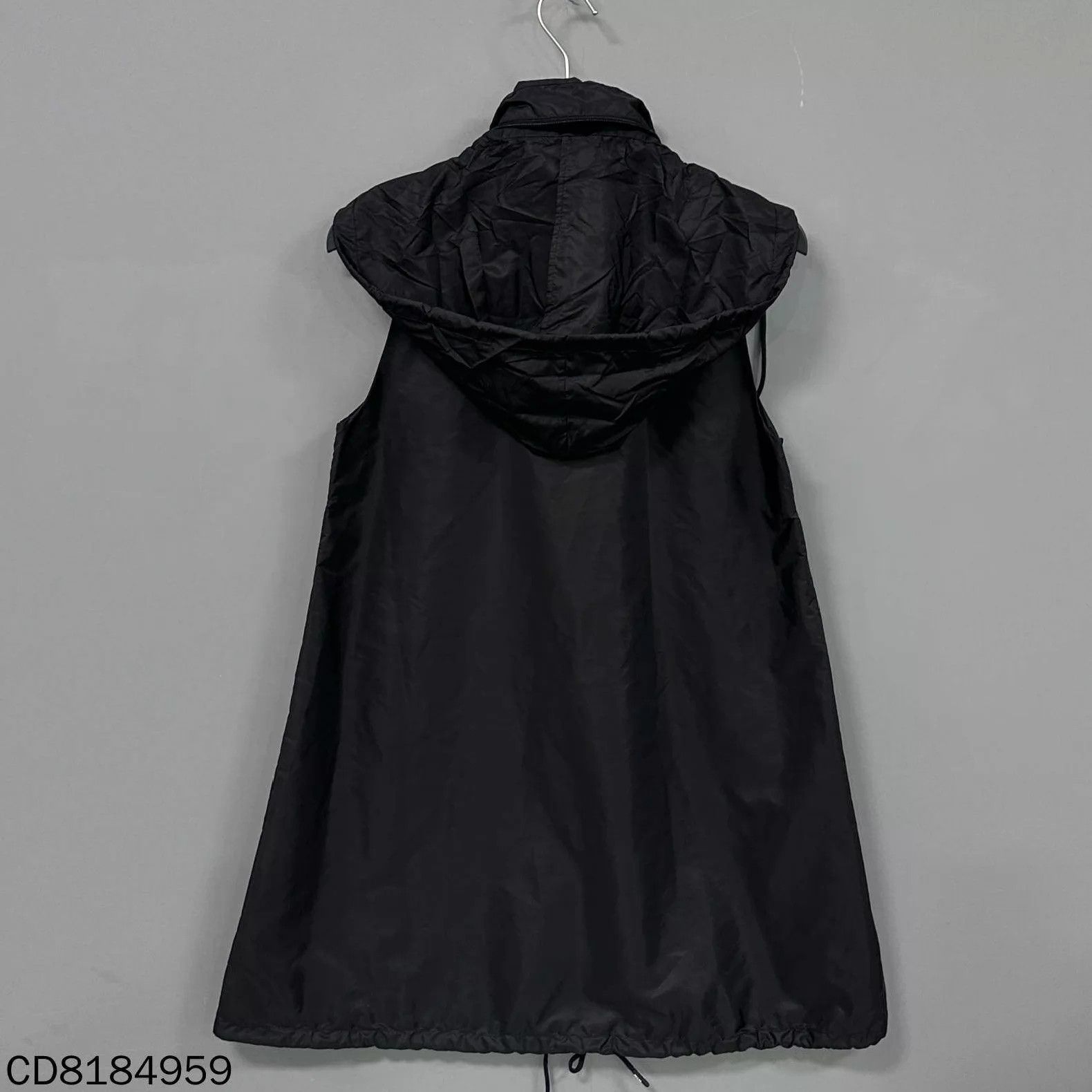 Prada PRADA black logo sleeveless dress Size XS / US 0-2 / IT 36-38 - 3 Thumbnail