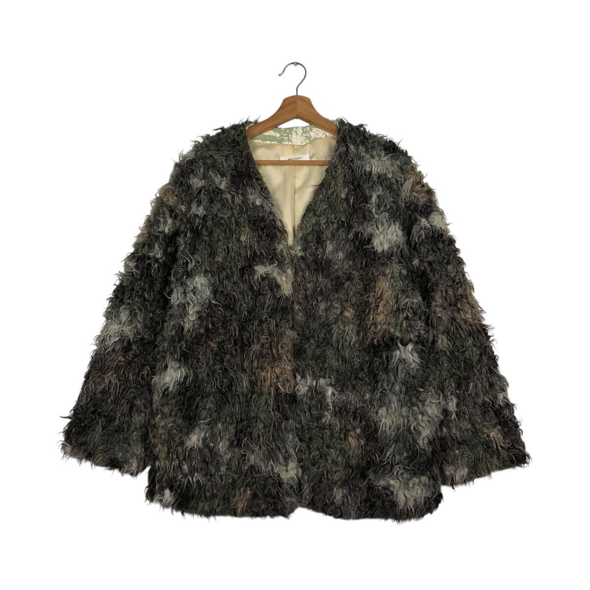 Japanese Brand 📌Vintage Bomber Jacket Design Moussy Fur Issey Miyake Size US M / EU 48-50 / 2 - 2 Thumbnail