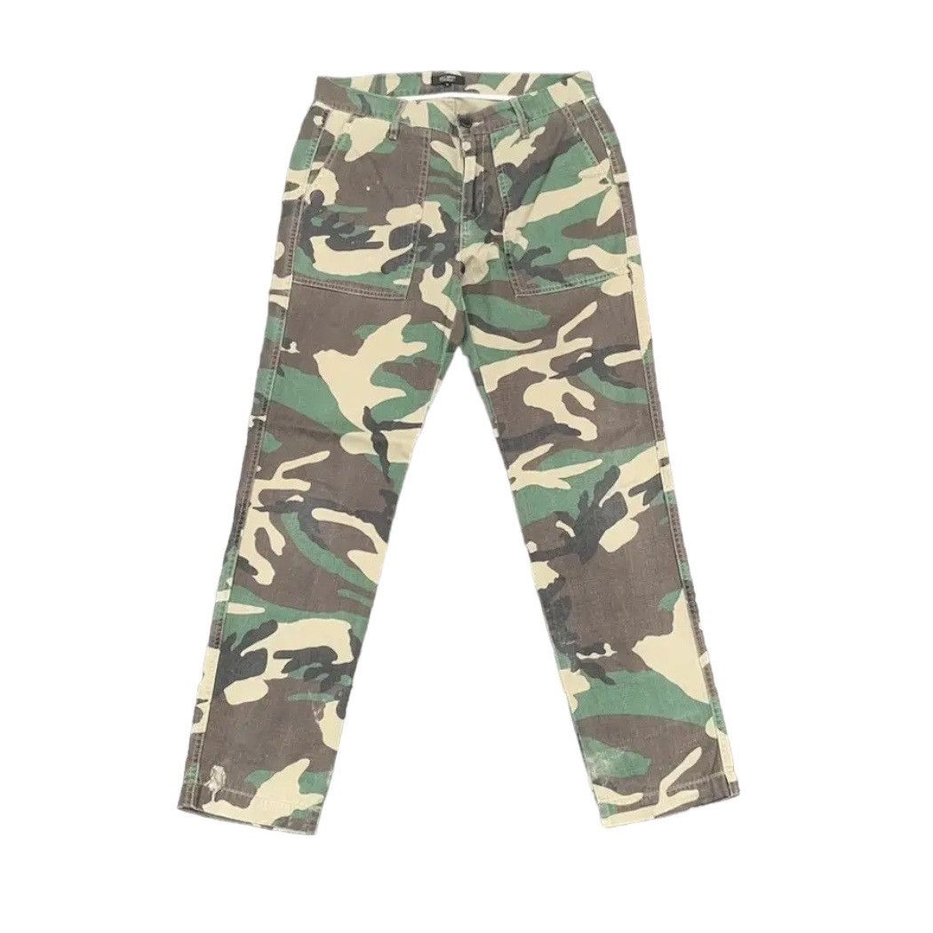 Hunter BROWNY Military Camo Woodland Trousers Fatigue Pants W32 Size US 32 / EU 48 - 1 Thumbnail
