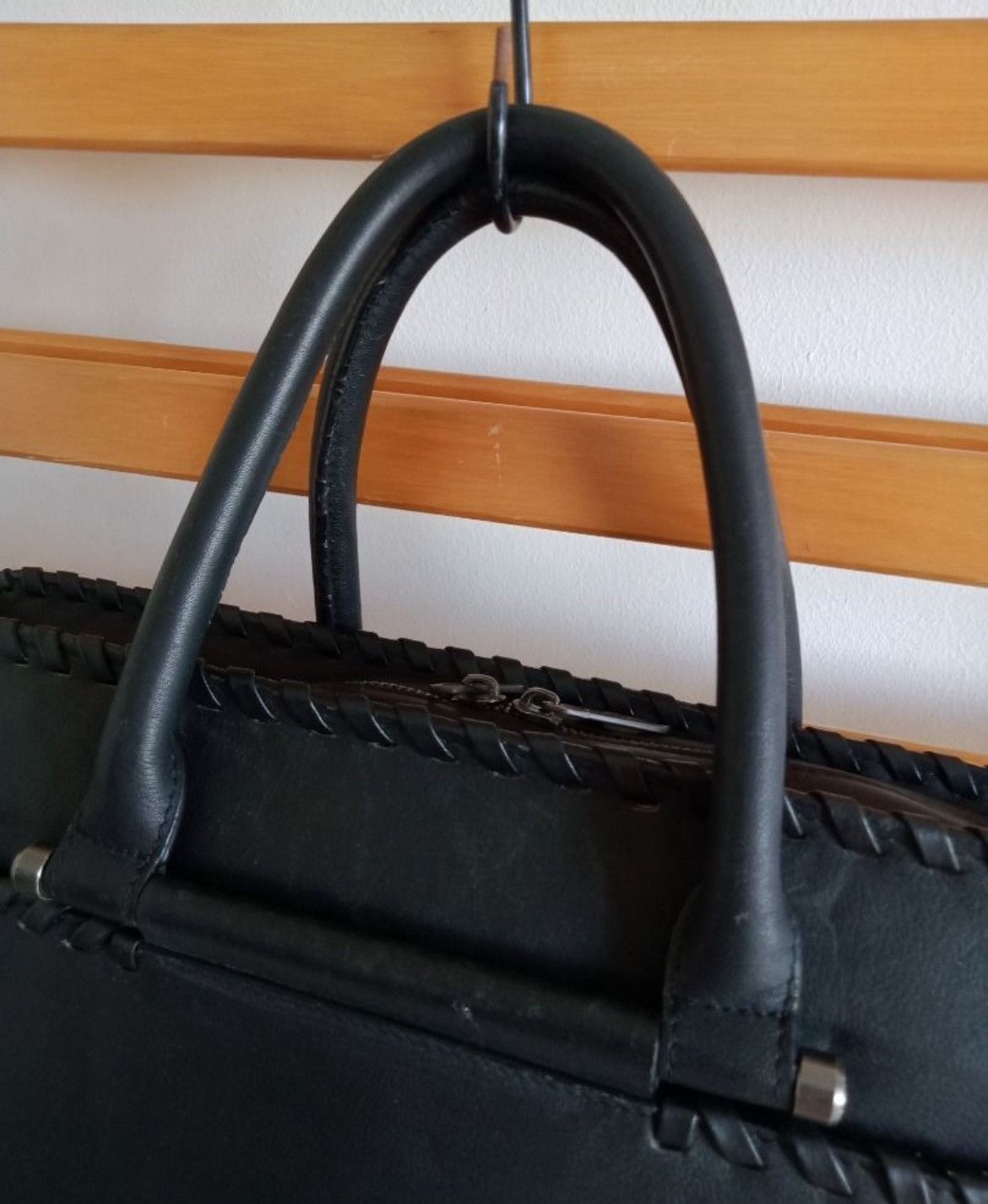 Bottega Veneta Bottega Veneta Leather Document Office Briefcase Size ONE SIZE - 3 Thumbnail