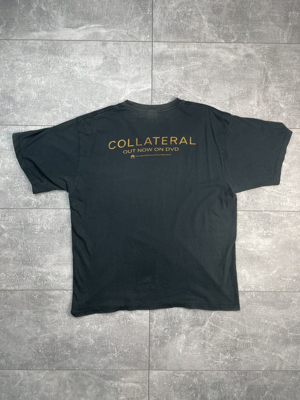 Vintage Vintage Movie Promo T-Shirt 2005 Tom Cruise Collateral Size US L / EU 52-54 / 3 - 2 Thumbnail