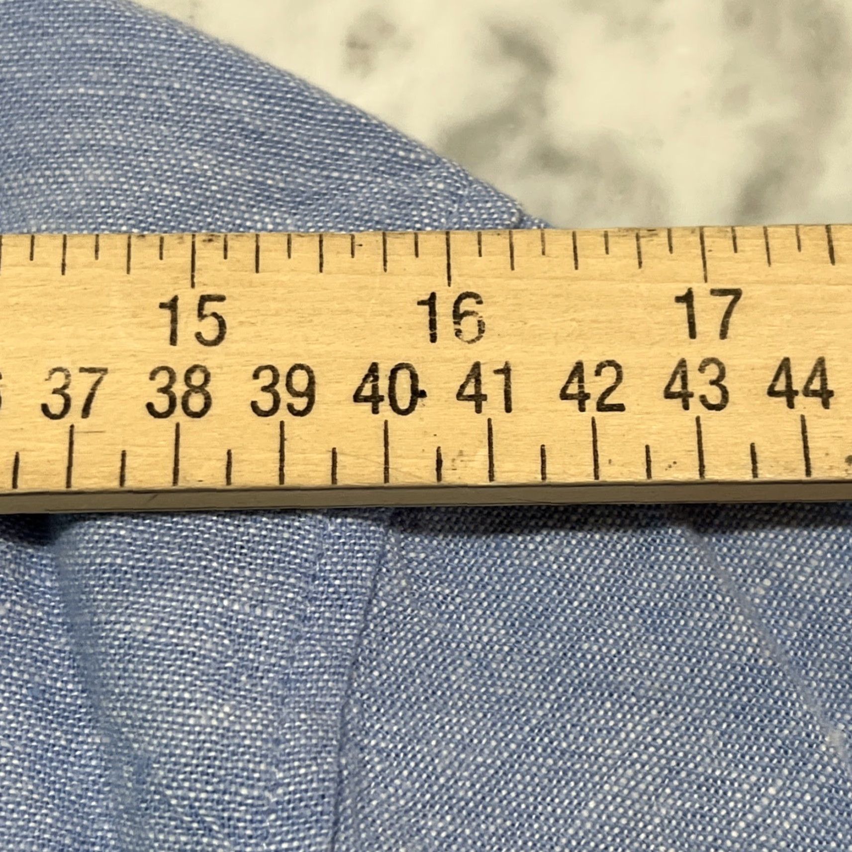 Orvis Orvis Linen Blend Shirt Top Womens Large Blue Button Down Long Sleeve Roll NWT Size L / US 10 / IT 46 - 7 Thumbnail