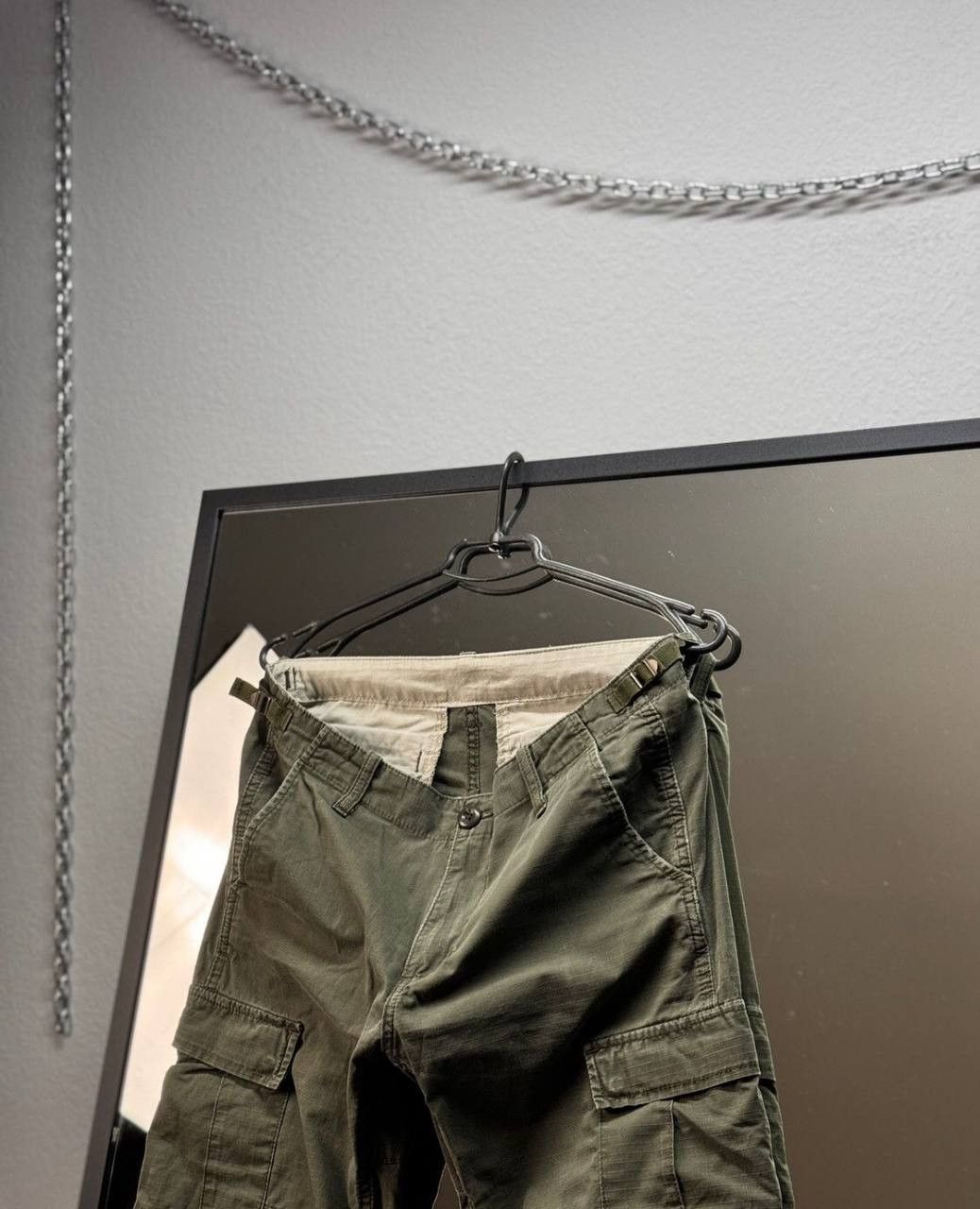 Carhartt Cargo Vintage Pants Carhartt Double Knee Baggy Fit Opium Size US 31 - 5 Thumbnail