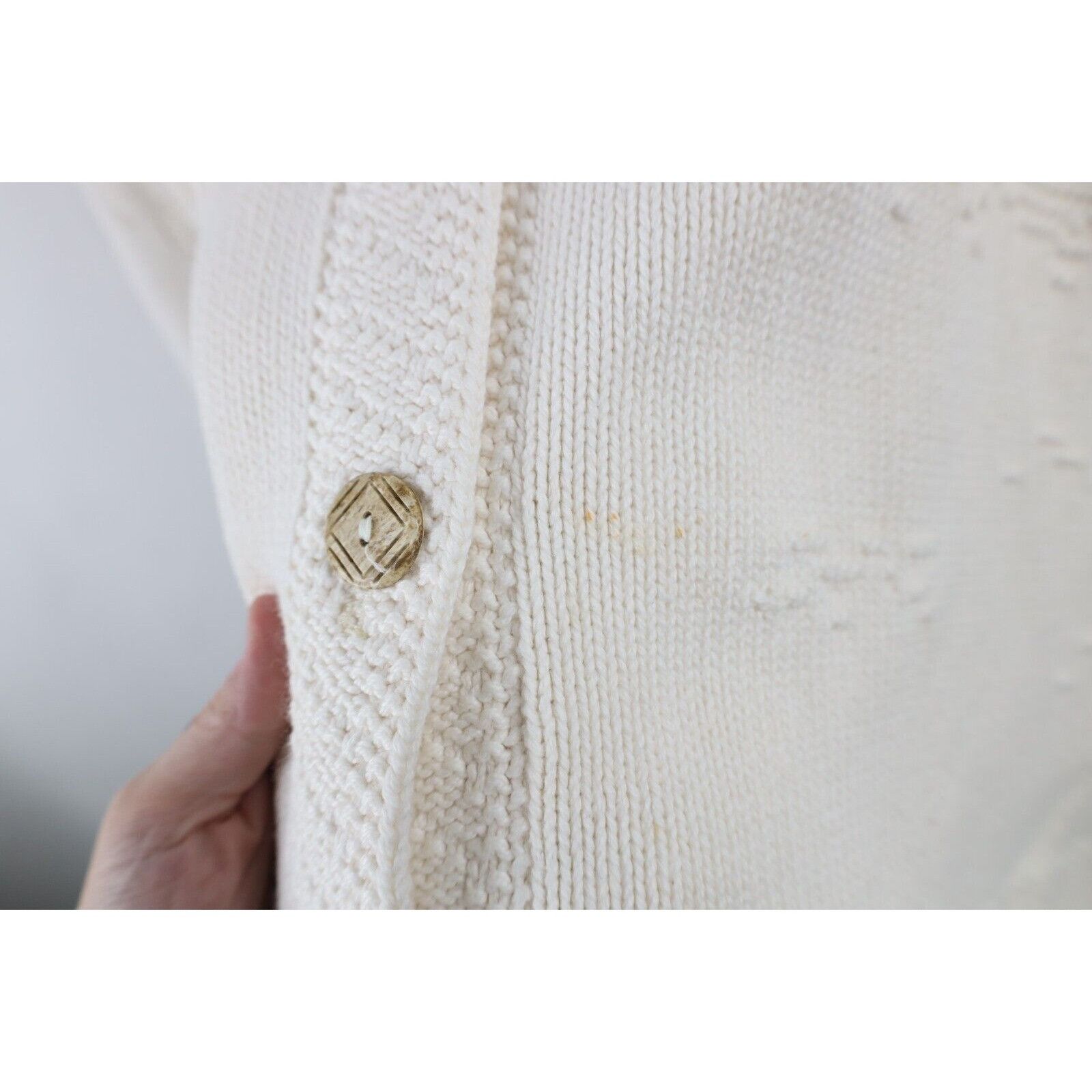 Vintage Vintage 90s Streetwear Sailing Knit Cardigan Sweater Size XL / US 12-14 / IT 48-50 - 5 Thumbnail