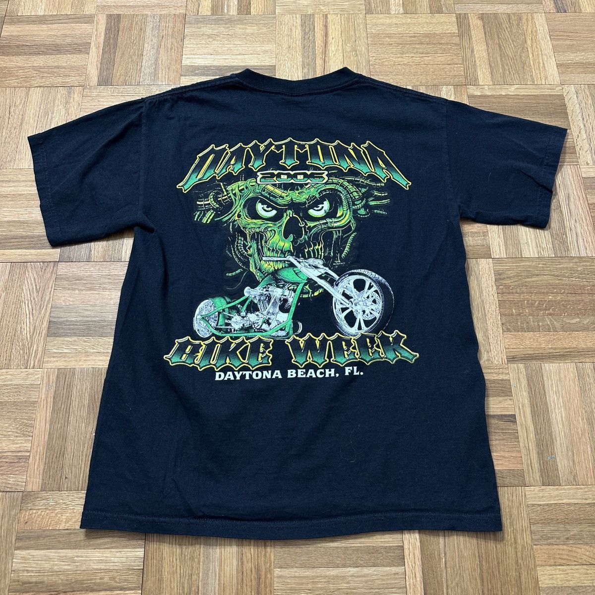 Steve And Barrys Vintage 2006 Bike Week tee Size US M / EU 48-50 / 2 - 1 Thumbnail