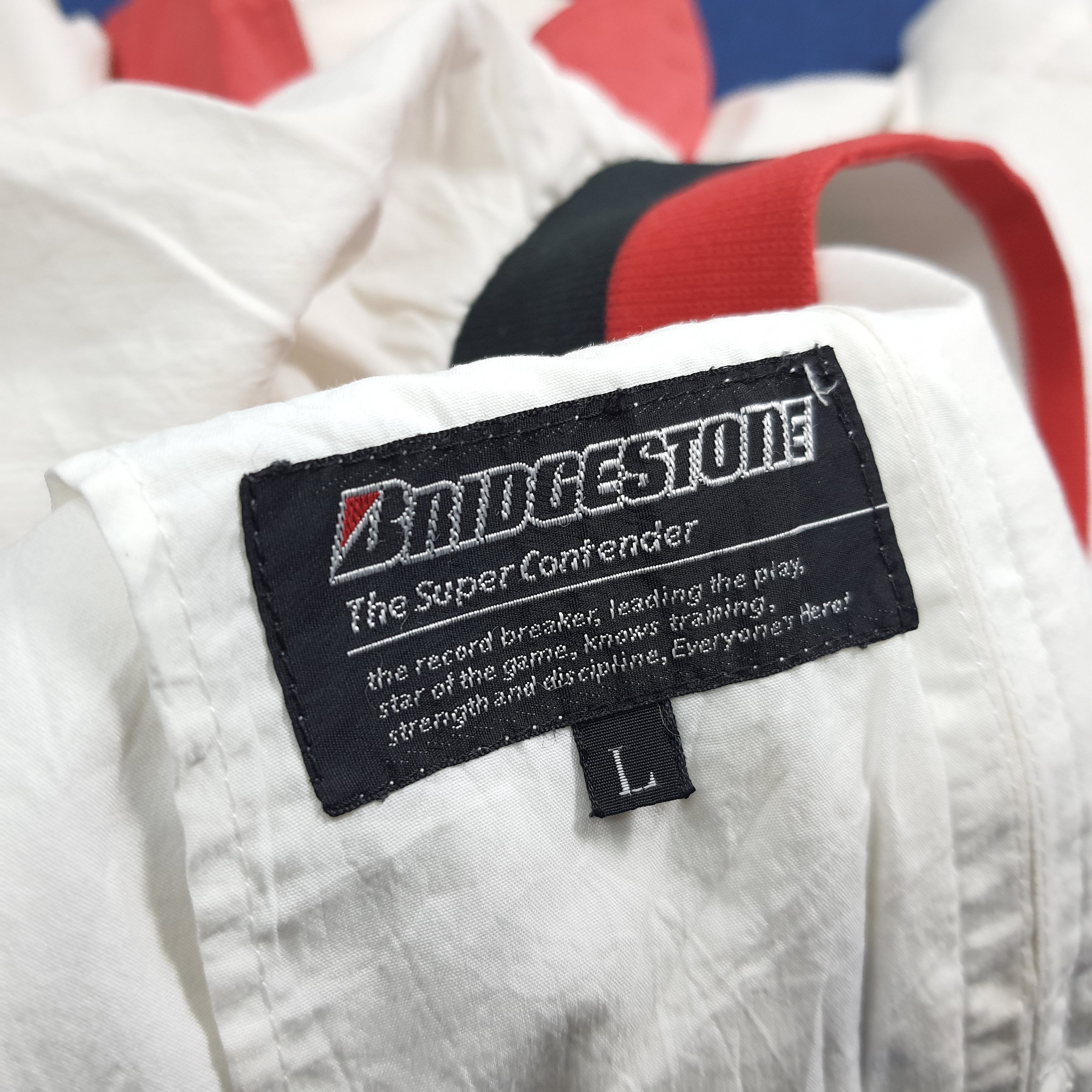 Japanese Brand Vintage Bridgestone Custom Mugen Honda Logo Jacket C282N10 Size US M / EU 48-50 / 2 - 7 Thumbnail