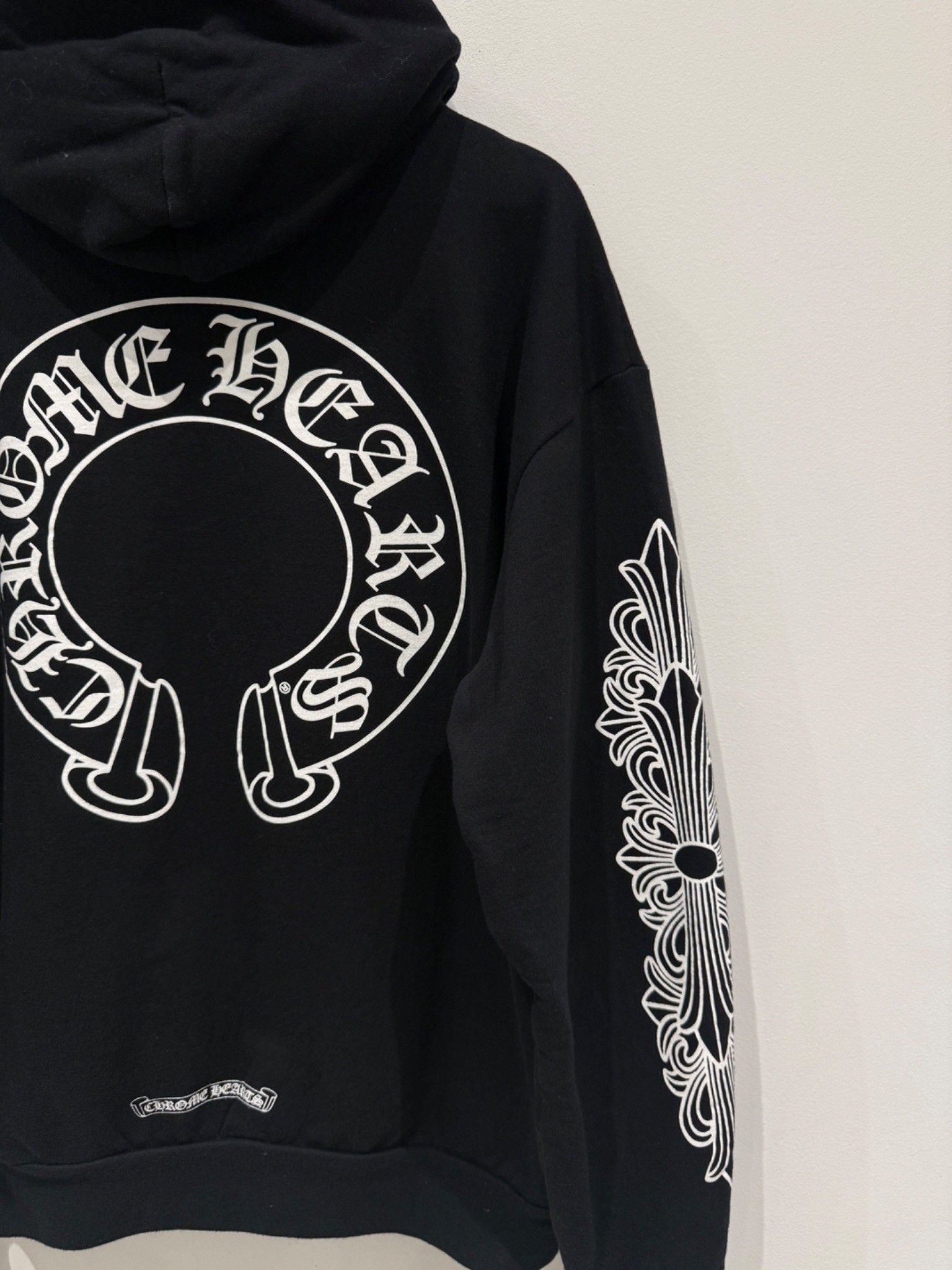 Chrome Hearts Chrome Hearts Horseshoe Floral Pullover Hoodie Black Size US L / EU 52-54 / 3 - 4 Thumbnail