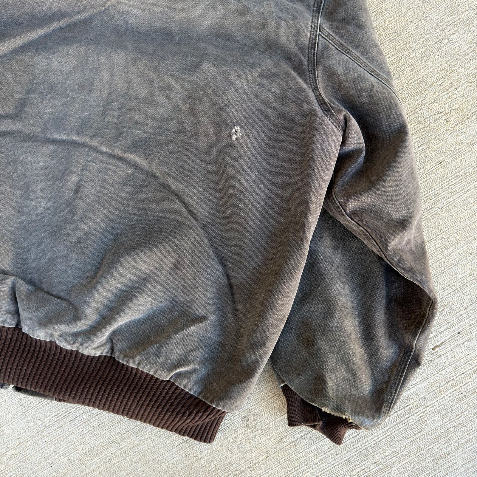 Carhartt × Vintage Carhartt J130 CHT brown hooded work wear jacket Size US XXL / EU 58 / 5 - 8 Thumbnail