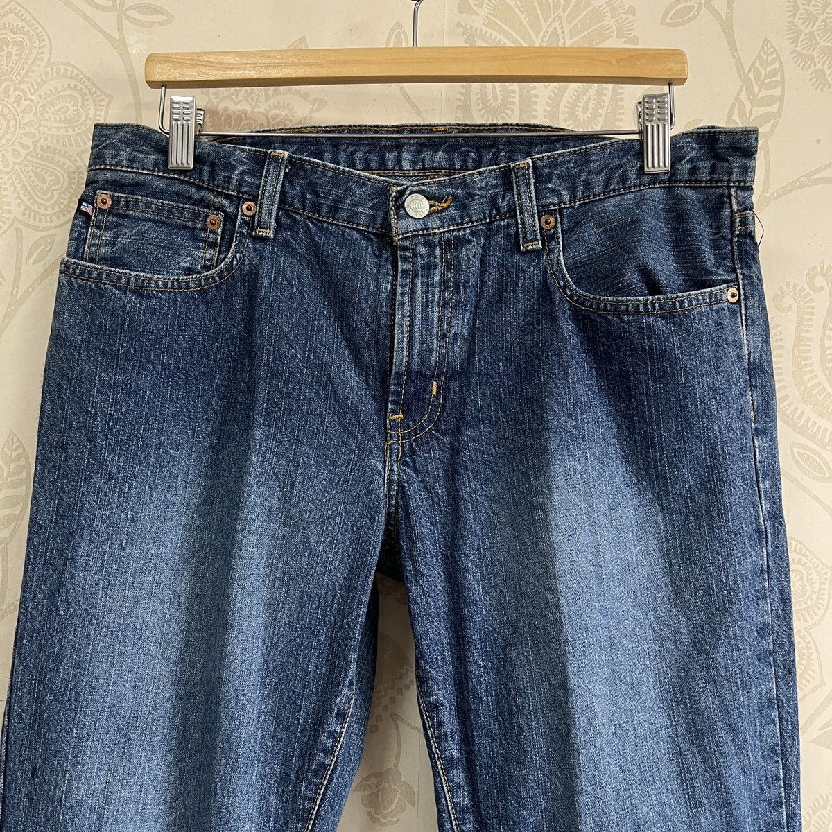 Polo Ralph Lauren × Ralph Lauren Ralph Lauren Boot Cut Denim Jeans Anime Paints Size US 34 / EU 50 - 20 Thumbnail