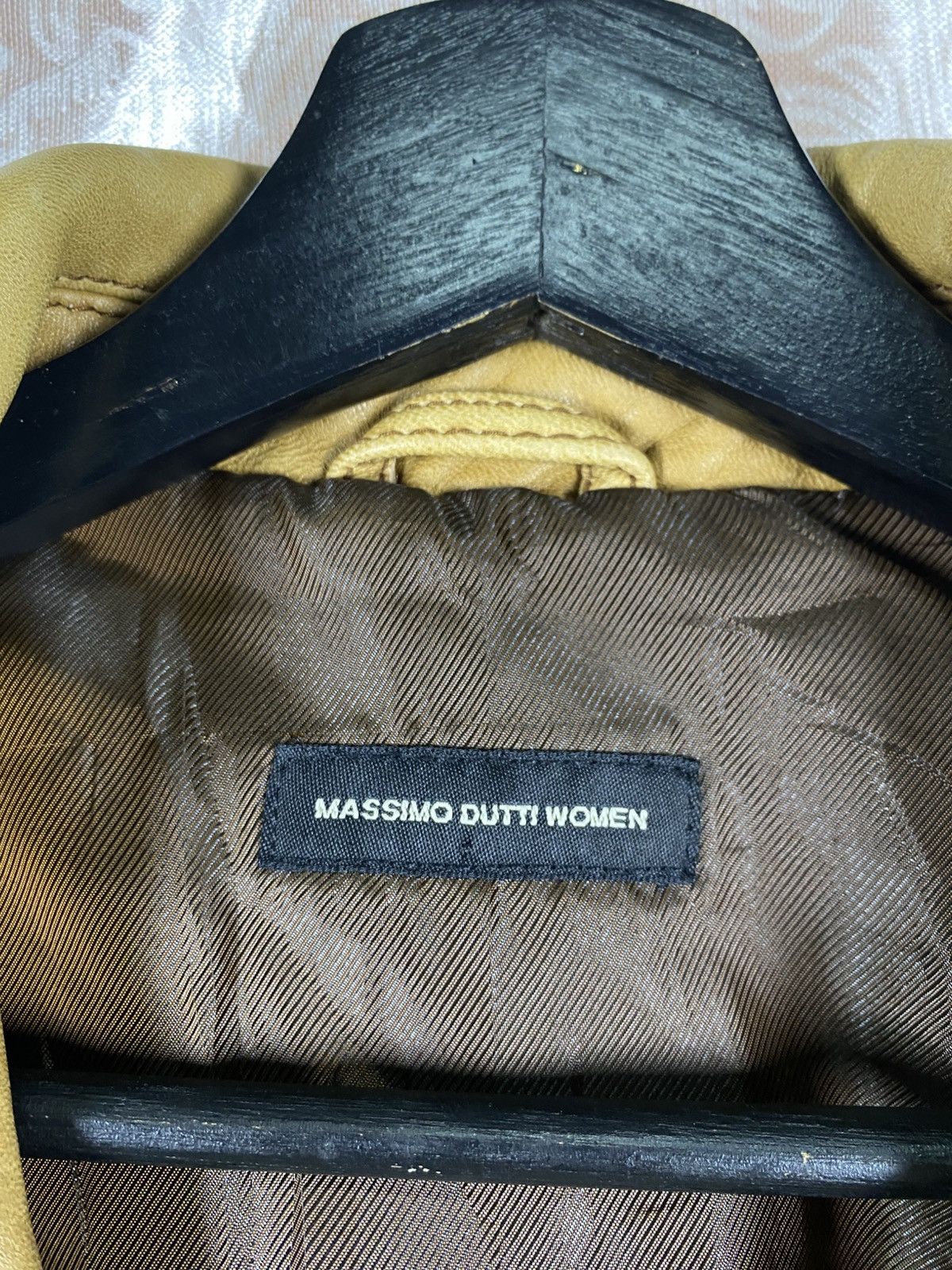 Massimo Dutti Vintage Massimo Dutti Women Leather Knit Hybrid Jacket Belt Size S / US 4 / IT 40 - 10 Thumbnail