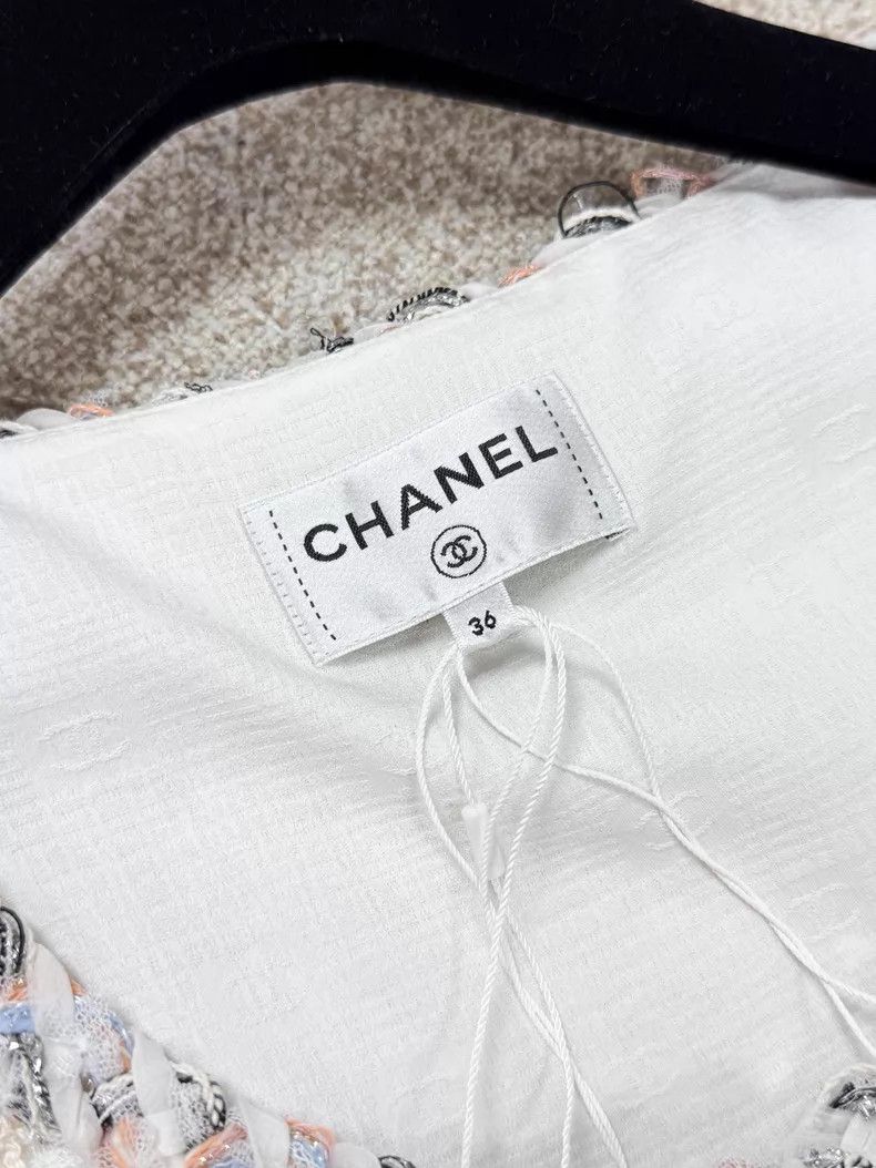Chanel Chanel Checked tassel rolled edge tweed diamond buckle sle Size XS / US 0-2 / IT 36-38 - 5 Thumbnail