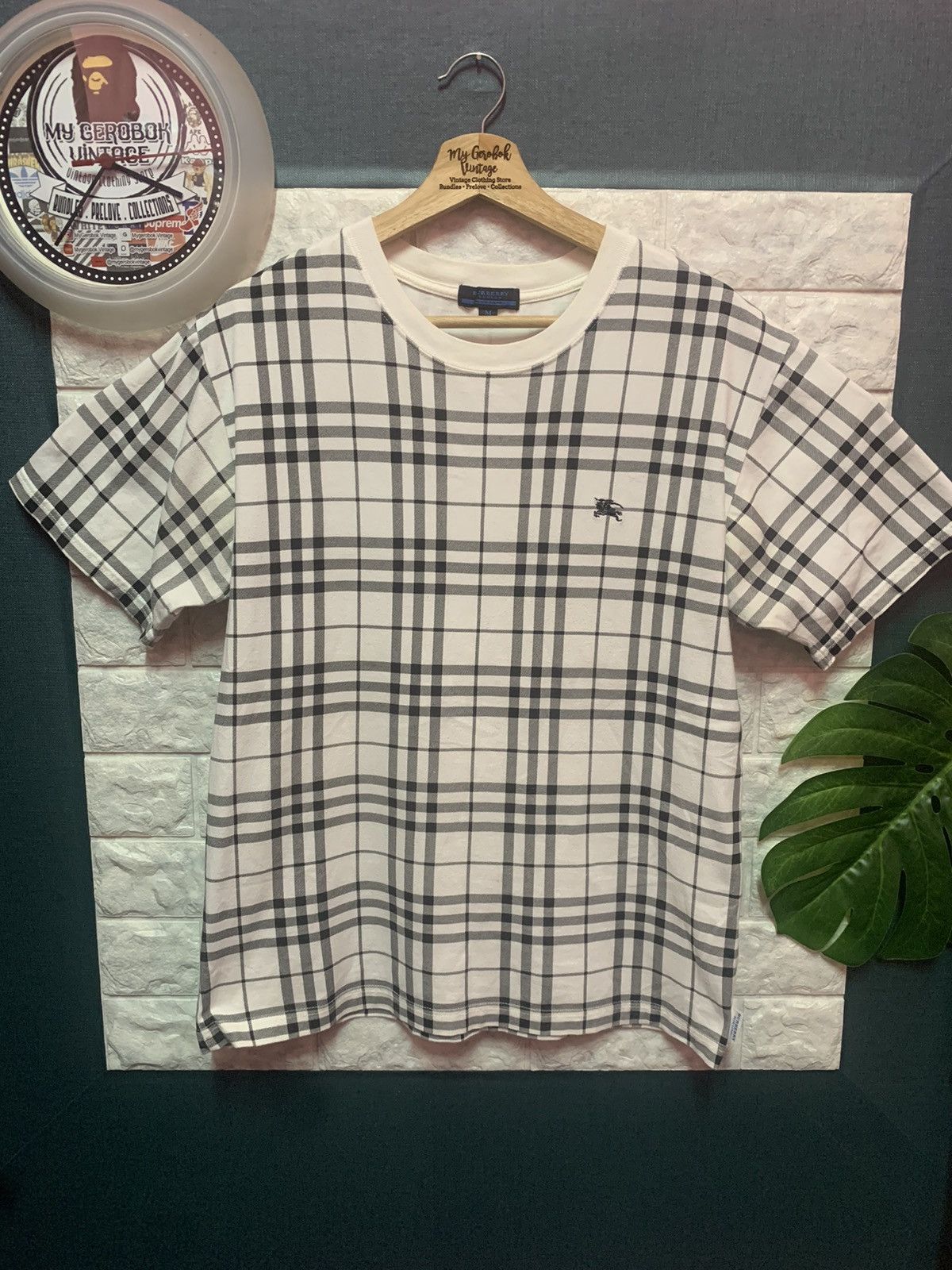 RARE!! Shirt BURBERRY Nova Check