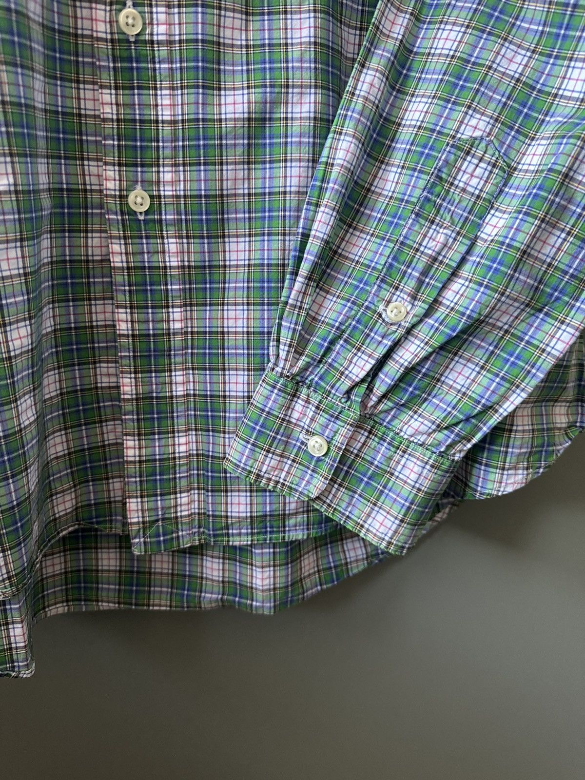Ralph Lauren Ralph Lauren Cotton Stretch Check Shirt Size XL Size US XL / EU 56 / 4 - 4 Thumbnail