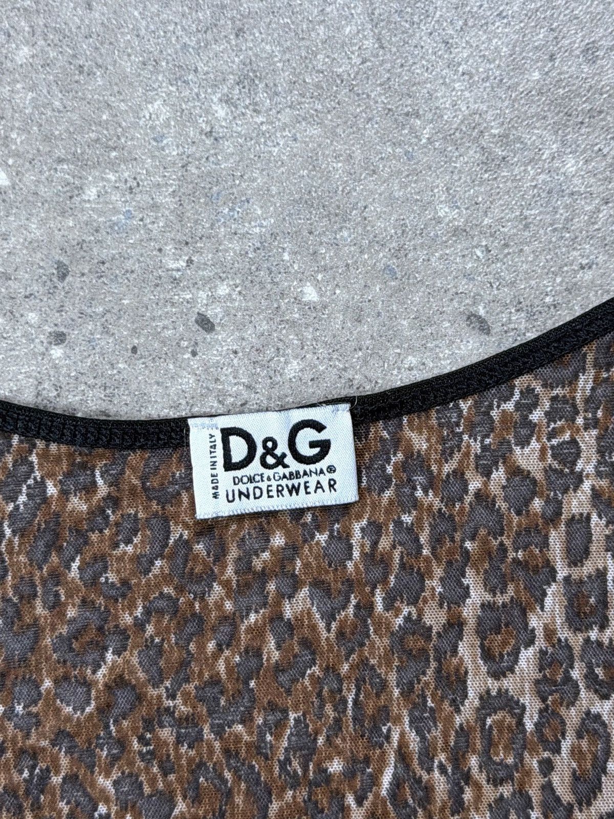 Dolce & Gabbana D&G leopard top vintage y2k hype swag drip Size L / US 10 / IT 46 - 3 Thumbnail