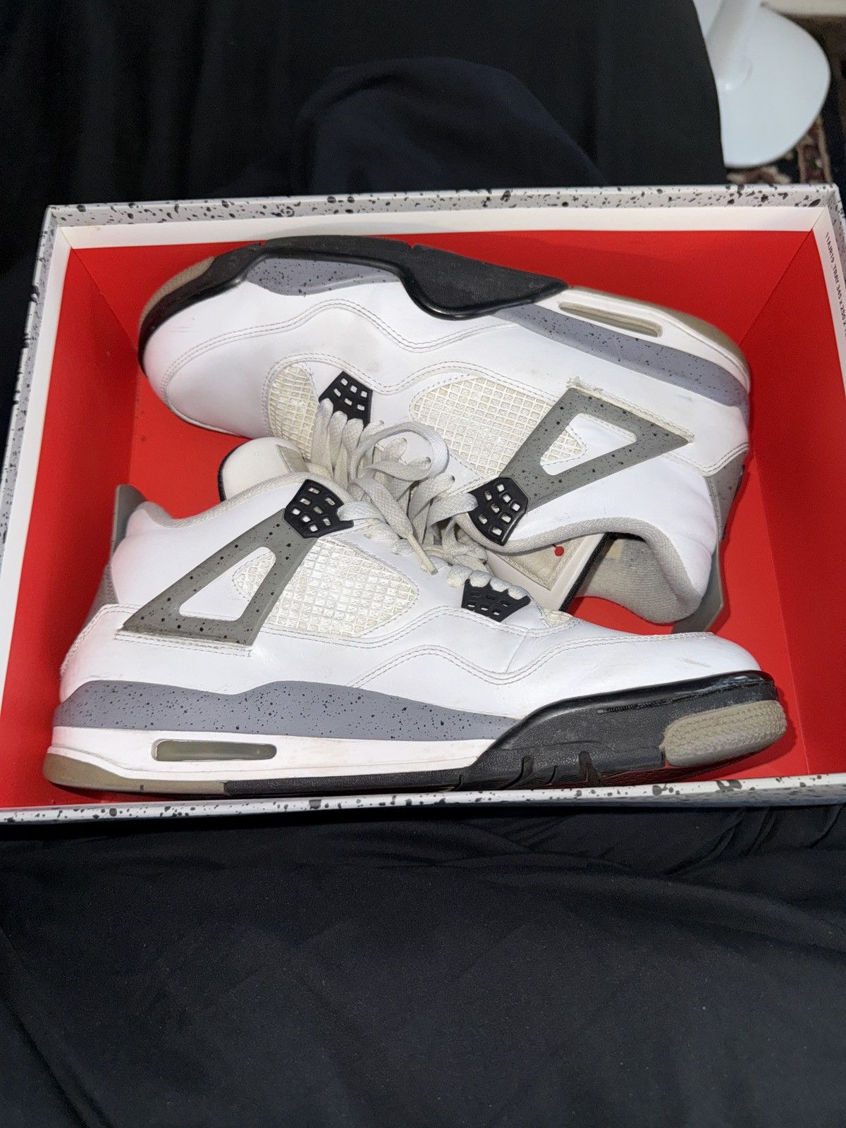 Size 11- Air Jordan 4 Cement 2012