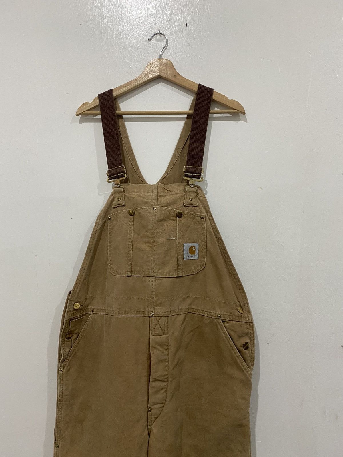 Carhartt Carhartt Vintage Double Knee Bib Overalls 40x30 Size US 40 / EU 56 - 3 Thumbnail