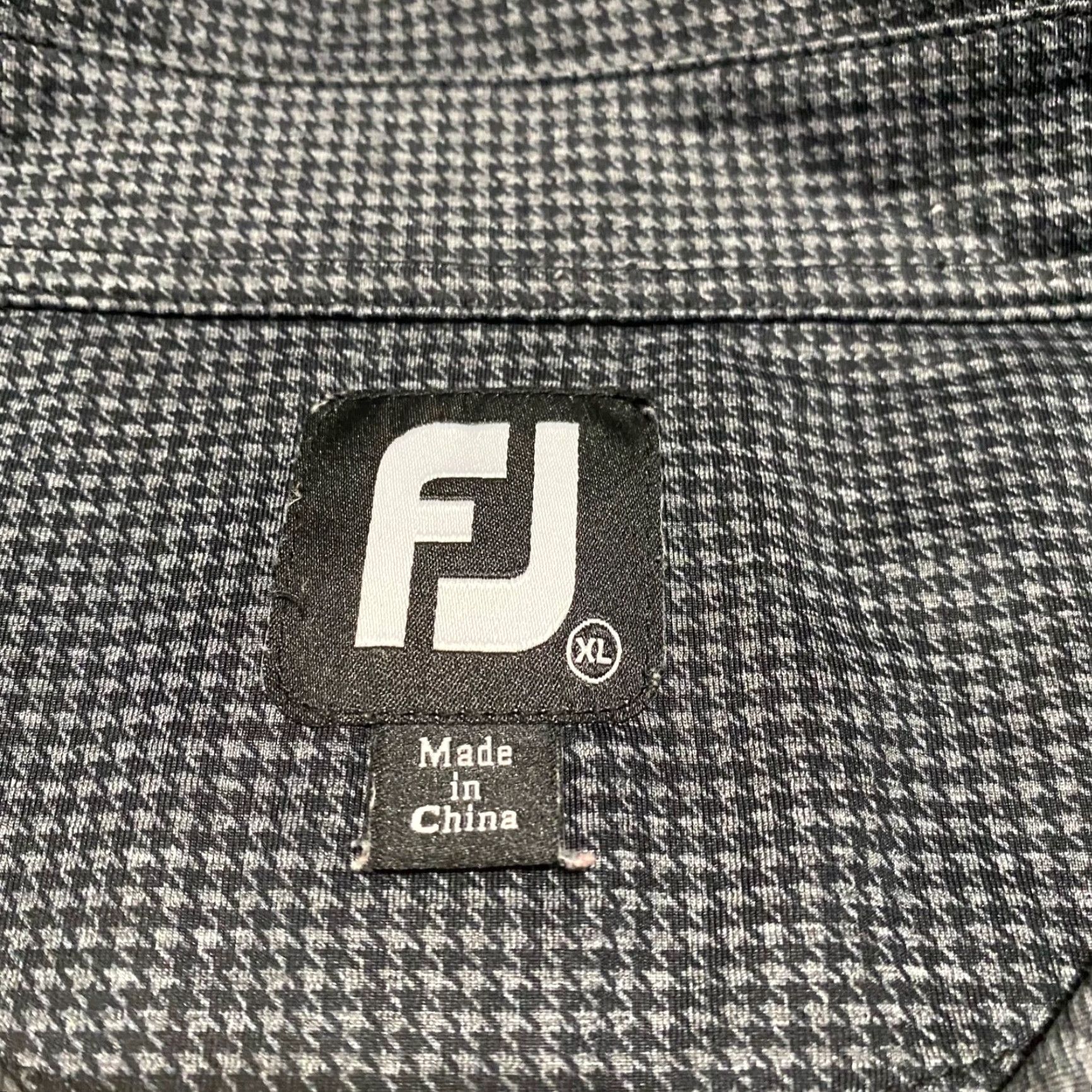 Footjoy FootJoy Mens Polo Golf Shirt Gray Plaid Short Sleeve Athletic Polyester XL Shirt Mens Golf Shirt Gray Plaid Short Sleeve FootJoy Polo Size US XL / EU 56 / 4 - 3 Thumbnail