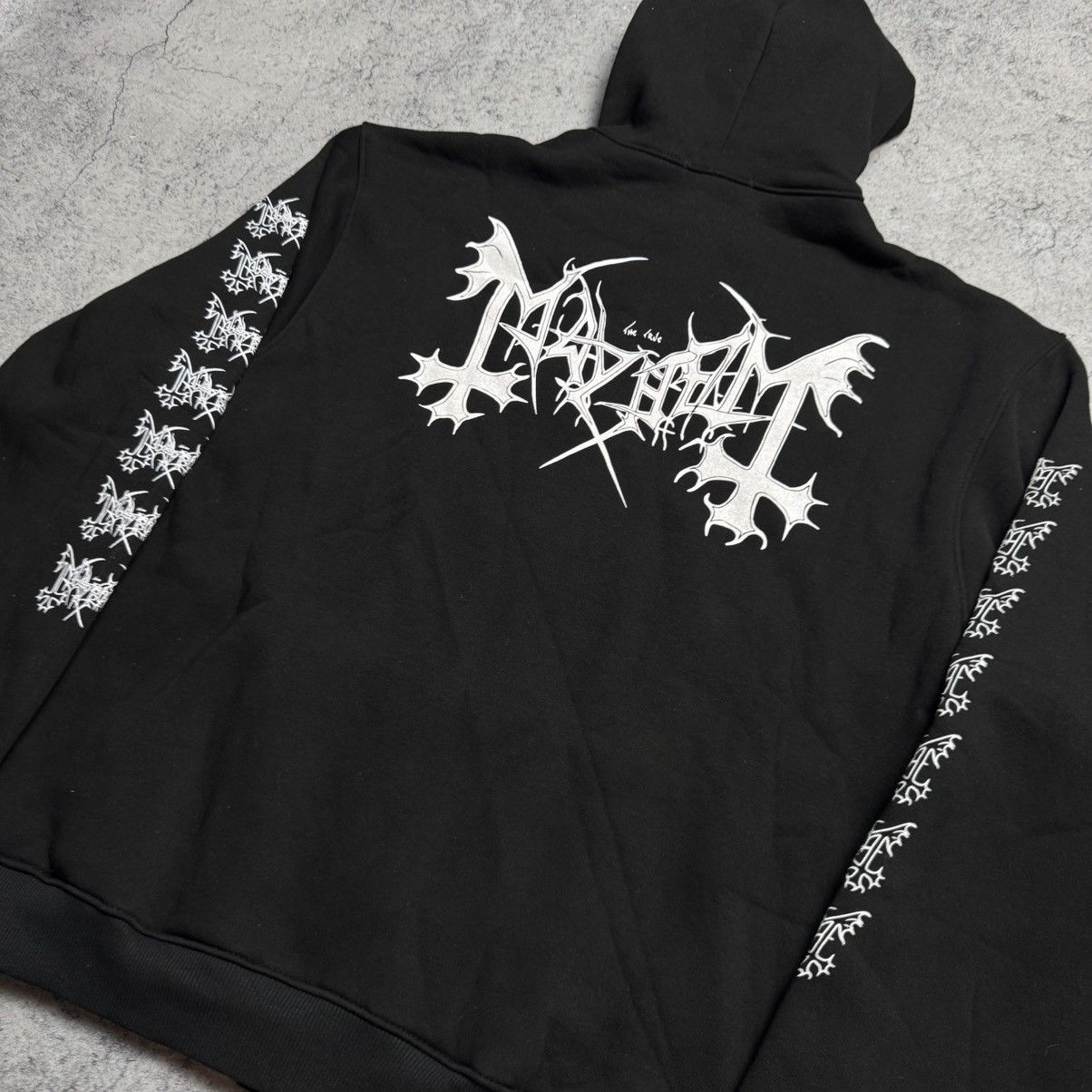 Band Tees Vintage Mayhem Zip Hoodie Size US XL / EU 56 / 4 - 4 Thumbnail