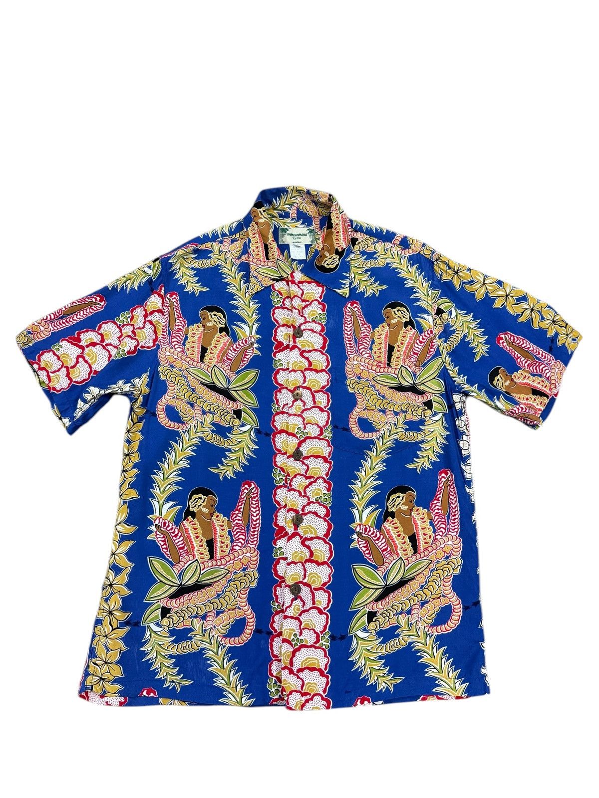 Sun Surf RARE VINTAGE 70s HULA GIRL FLORAL RAYON SHIRT Size US M / EU 48-50 / 2 - 2 Thumbnail