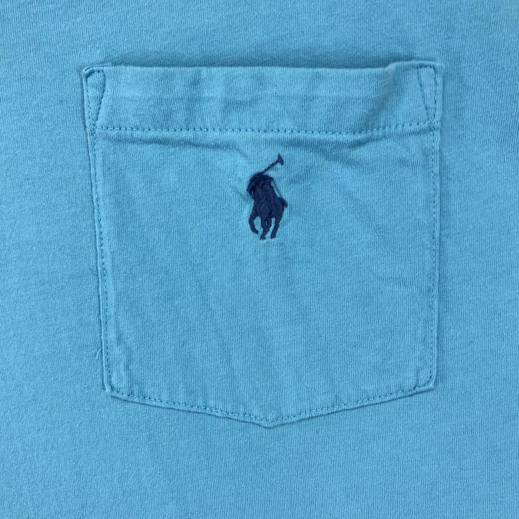 Polo Ralph Lauren Polo Ralph Lauren Shirt Mens Large Icy Blue Classic Fit Short Sleeve Cotton Size US L / EU 52-54 / 3 - 7 Thumbnail