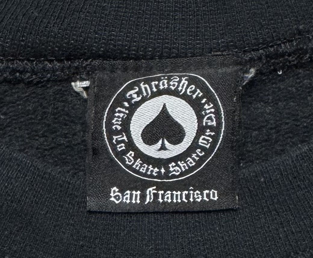 Thrasher Thrasher Skateboard Magazine Cotton Crewneck Sweatshirt Logo Size US S / EU 44-46 / 1 - 8 Thumbnail