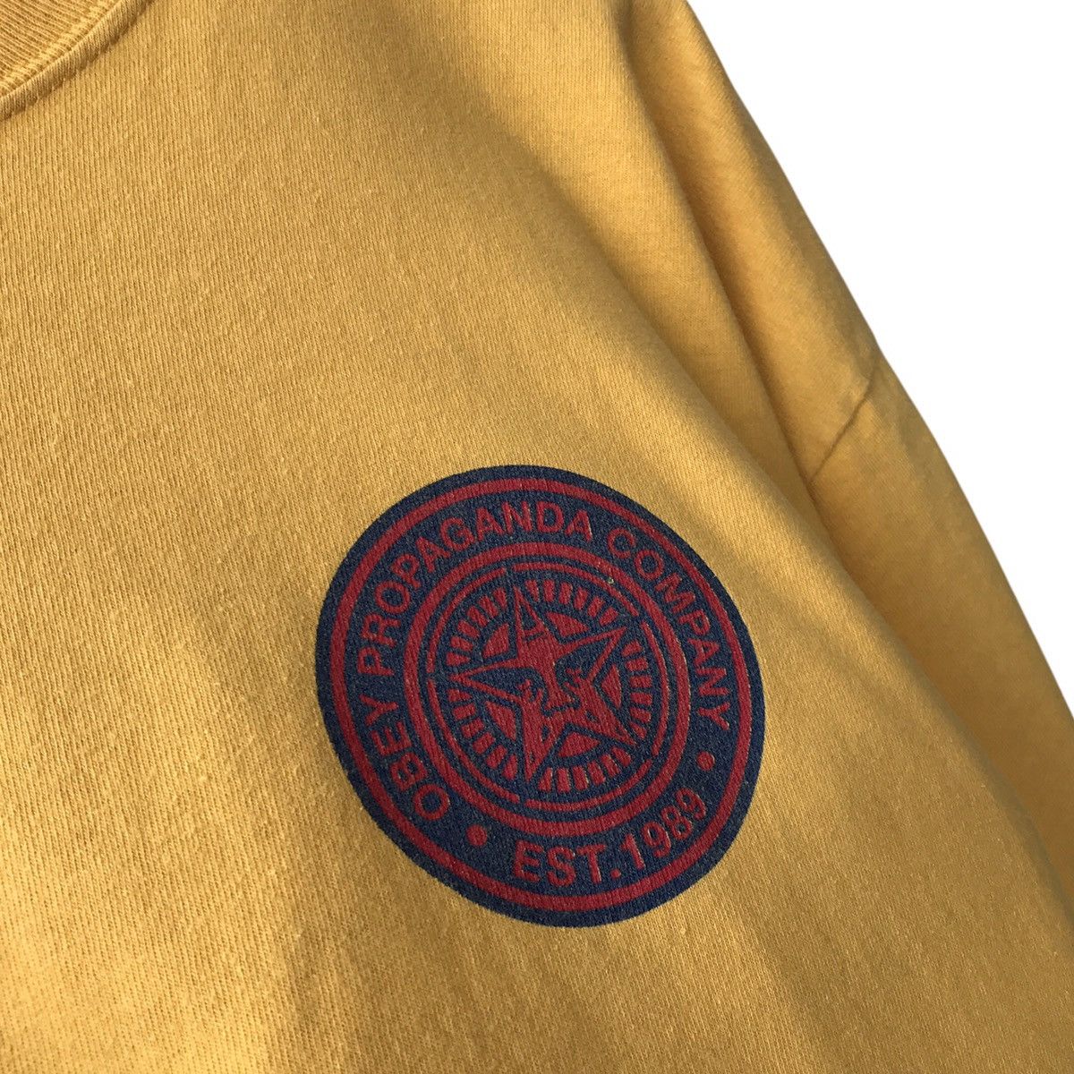 Obey Obey USA Andre The Giant Big Logo OG Streetwear Tee Size US XL / EU 56 / 4 - 5 Thumbnail