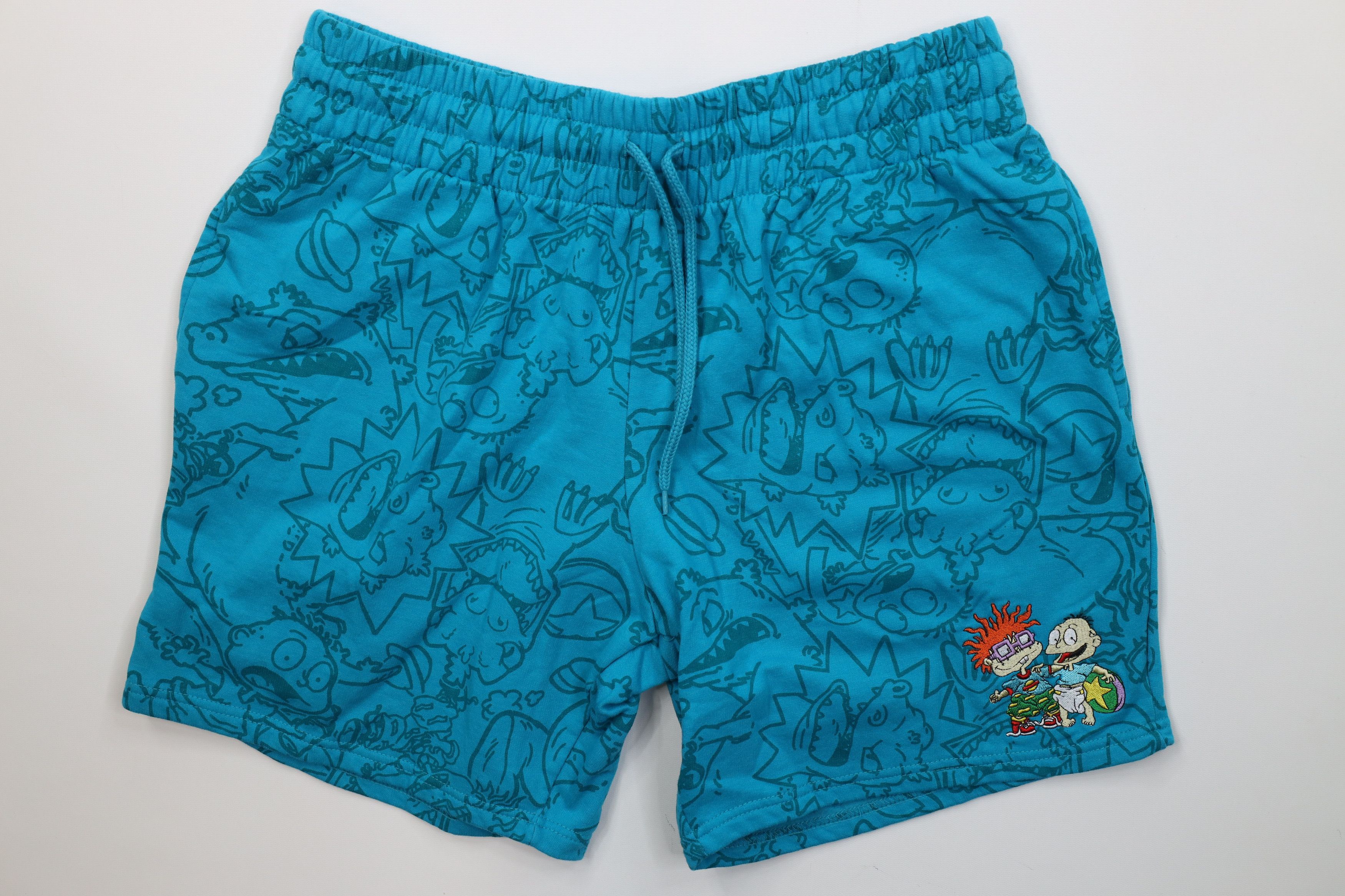 Nickelodeon Vintage Y2K Nickelodeon Rugrats Cartoon Sweatpants Shorts Size US 36 / EU 52 - 1 Thumbnail