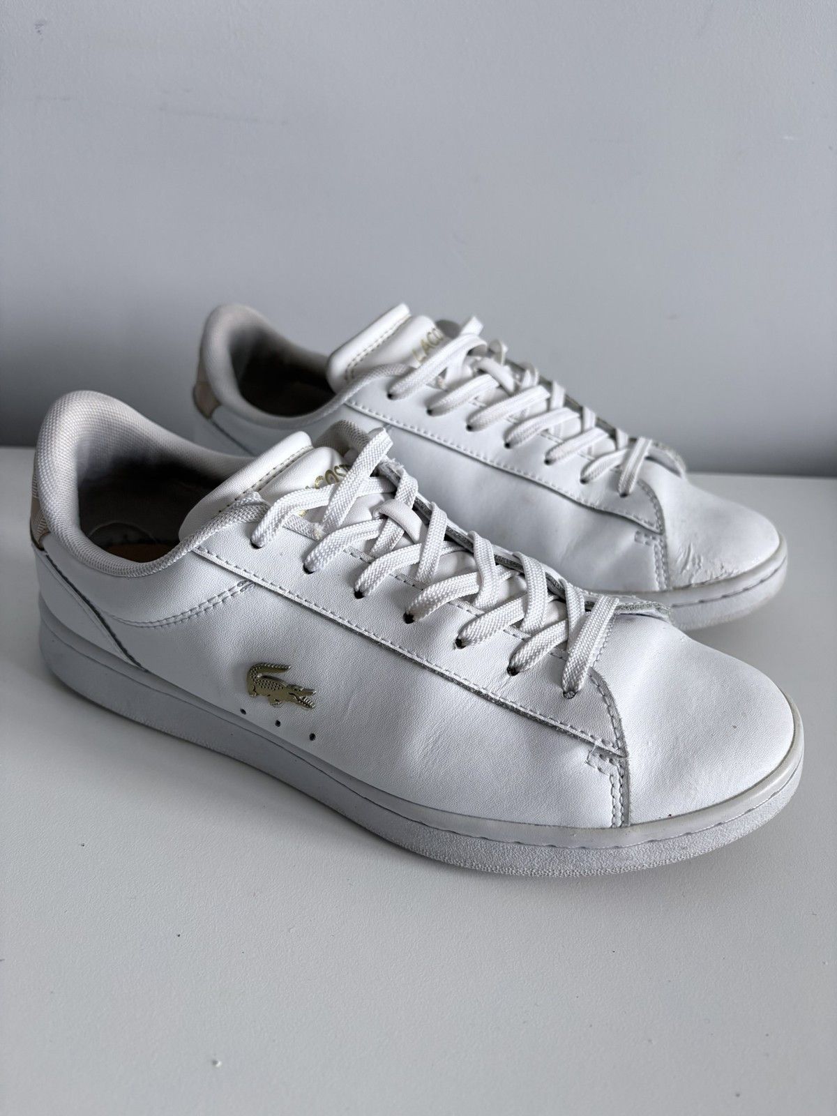 Lacoste Lacoste Women's Carnaby Set Leather Sneakers Shoes Size 38 Size US 8 / IT 38 - 3 Thumbnail