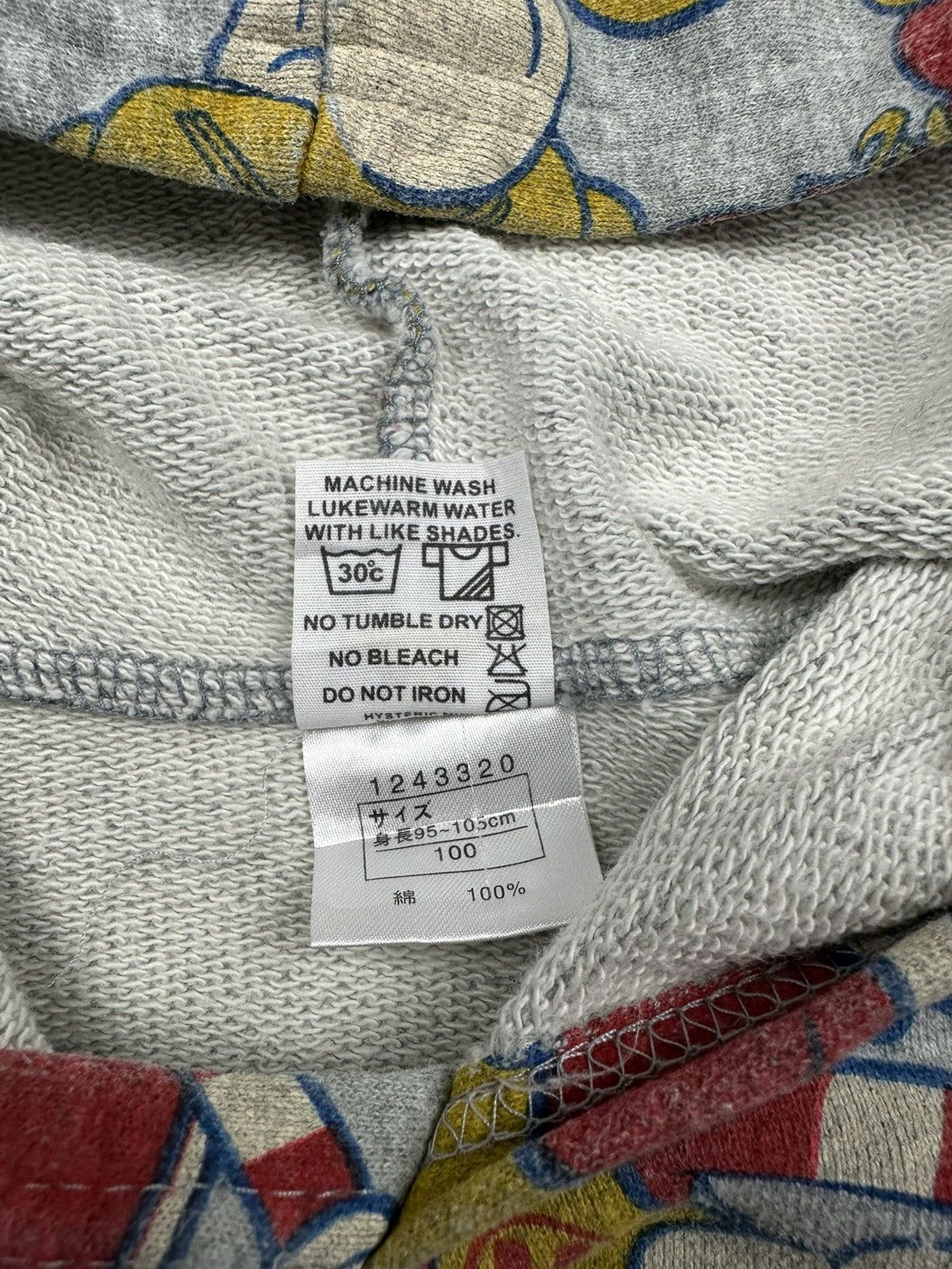 Hysteric Glamour × Japanese Brand 🔥Sick🔥 Vintage Hysteric Mini Full Printed Kids Hoodie Size XXS / US 00 / IT 34 - 9 Thumbnail