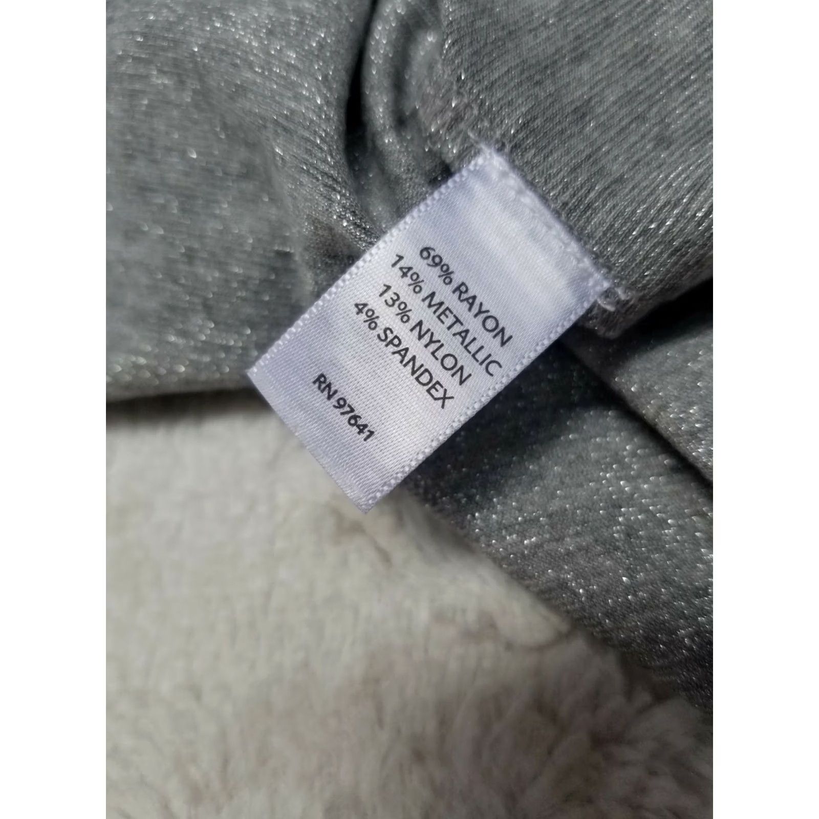 J. Jill J. Jill Women Tank Top Sleeveless Scoop Neck Metallic Gray Size S Regular Gray Metallic Sleeveless Camisole Casual Clothing Women Size S / US 4 / IT 40 - 4 Thumbnail