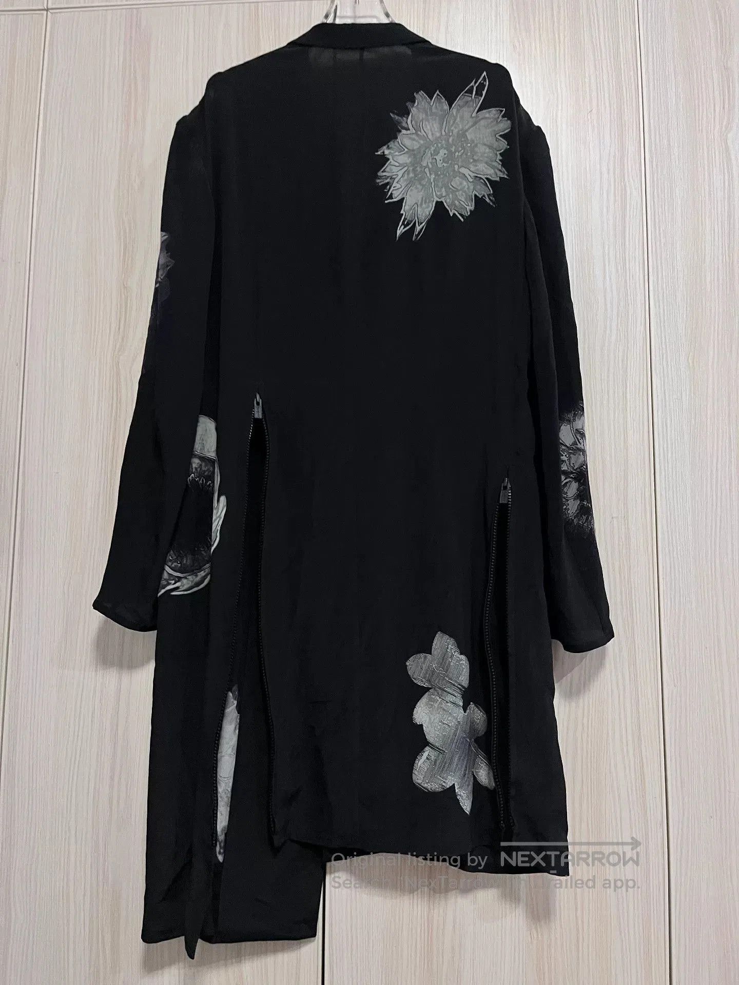 Yohji Yamamoto Yohji Yamamoto Silk Printed Jacket. Size M / US 6-8 / IT 42-44 - 6 Thumbnail