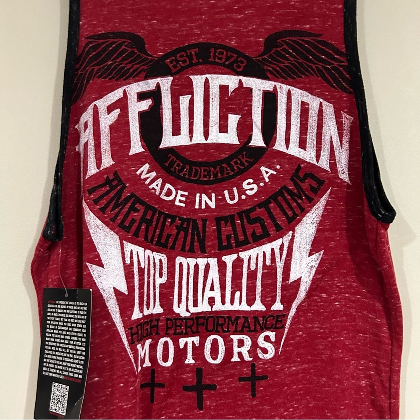 Affliction Y2K Affliction Motors Tank Top Size US M / EU 48-50 / 2 - 4 Thumbnail